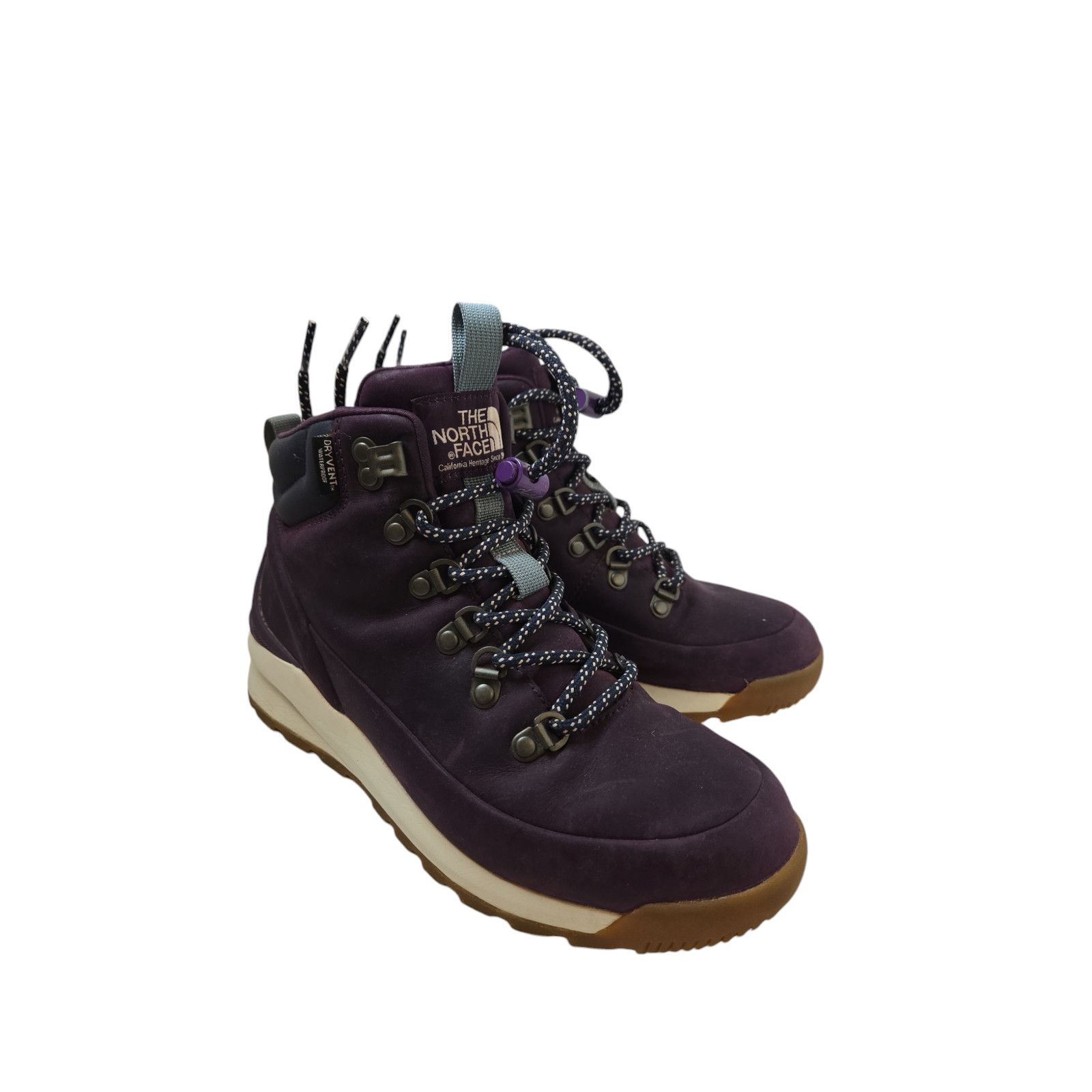The North Face The North Face Mid WP Blackberry Wine/urban Navy Size 6 Size US 6 / IT 36 - 4 Thumbnail