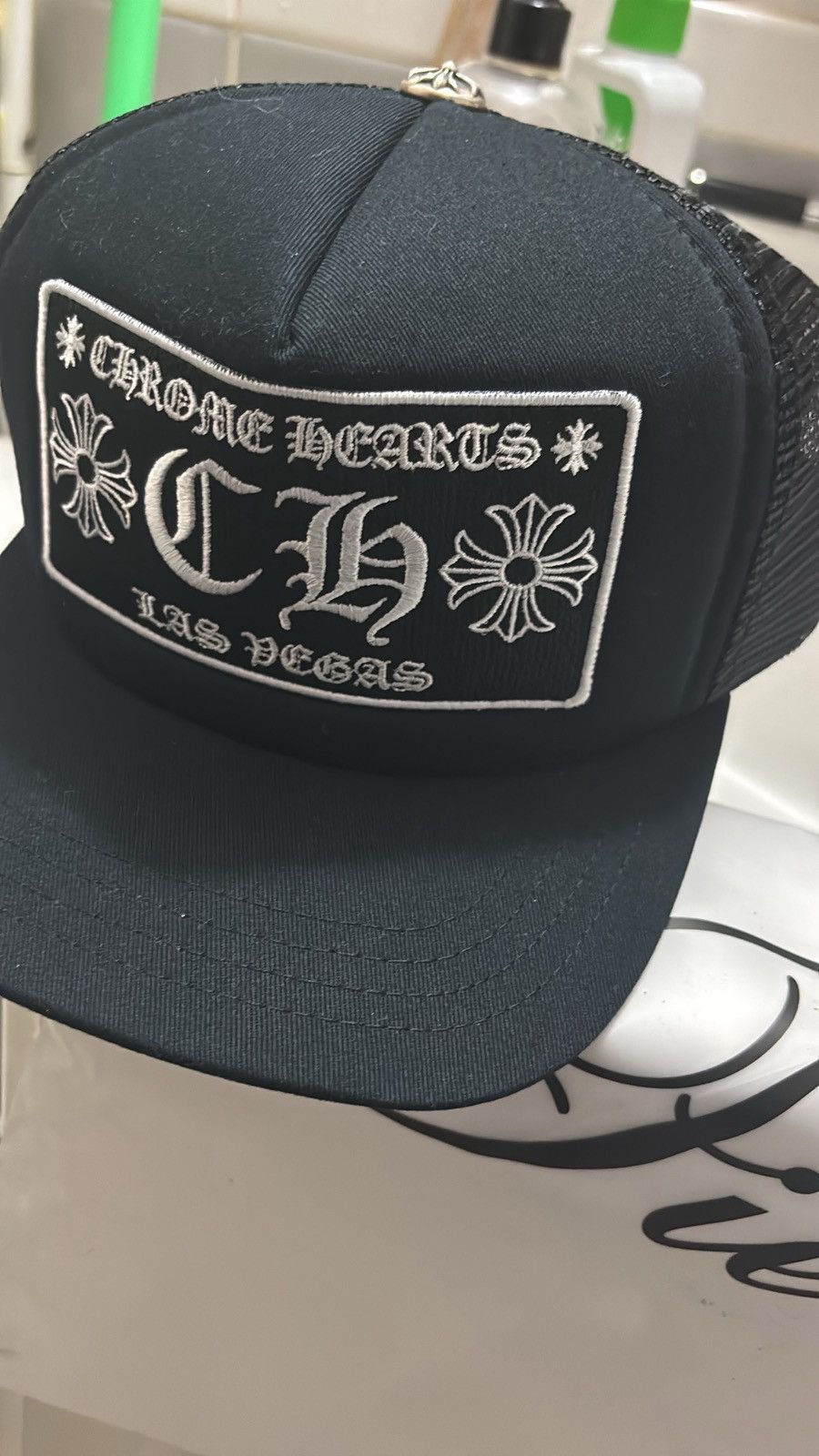 Chrome Hearts Chrome Hearts CH Las Vegas Trucker Hat Size ONE SIZE - 3 Thumbnail