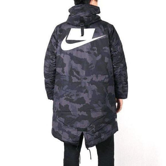 Parka camouflage selling nike.