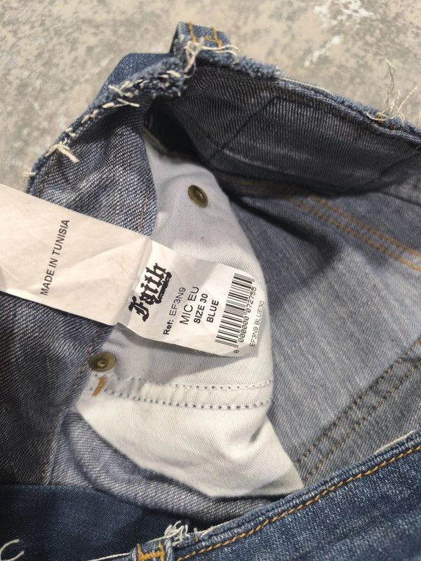 Faith Connexion christophe decarnin faith connexion cut-off denim shorts Size 29" - 3 Thumbnail