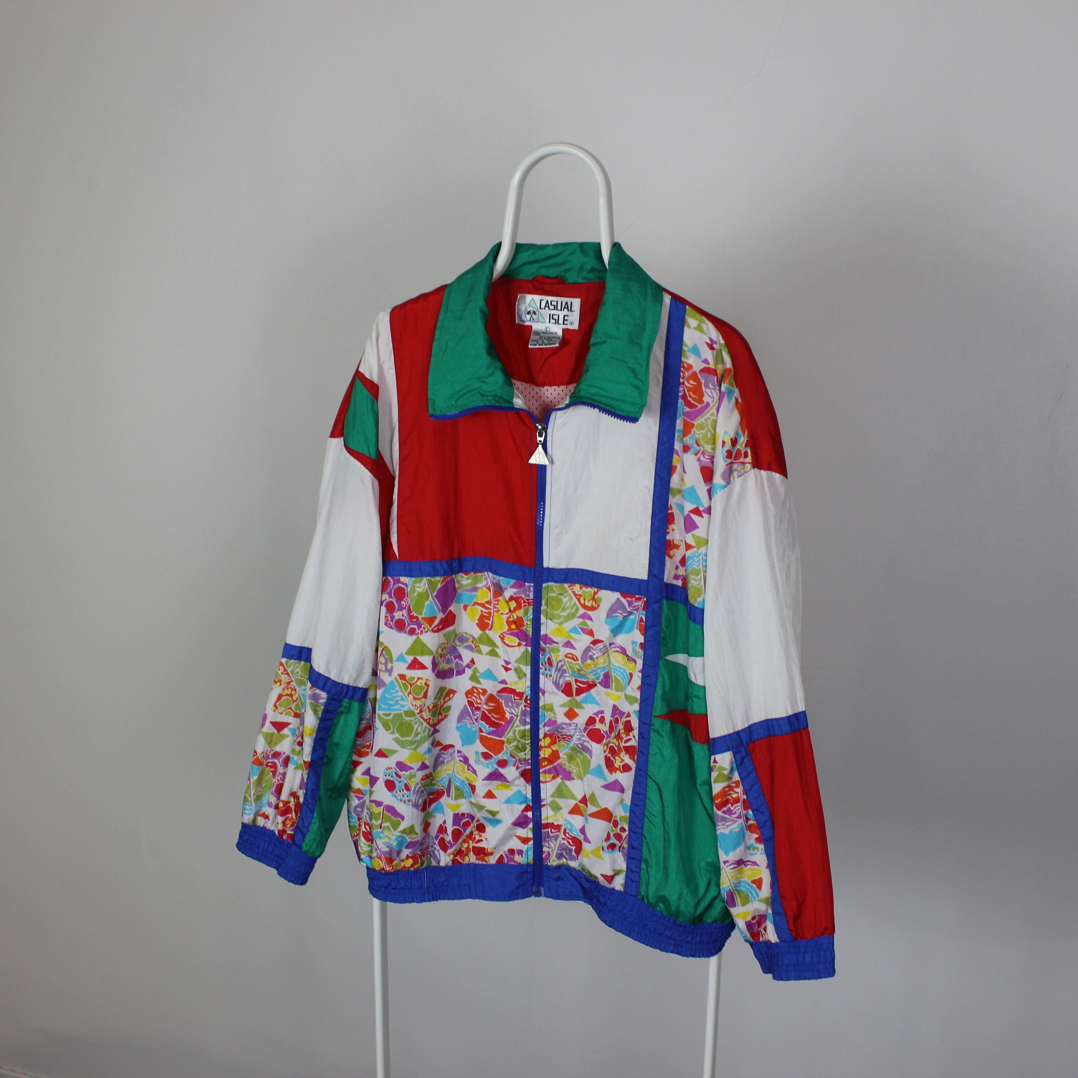 Other Casual Isle light jacket men multi rare M L Size US L / EU 52-54 / 3 - 2 Thumbnail