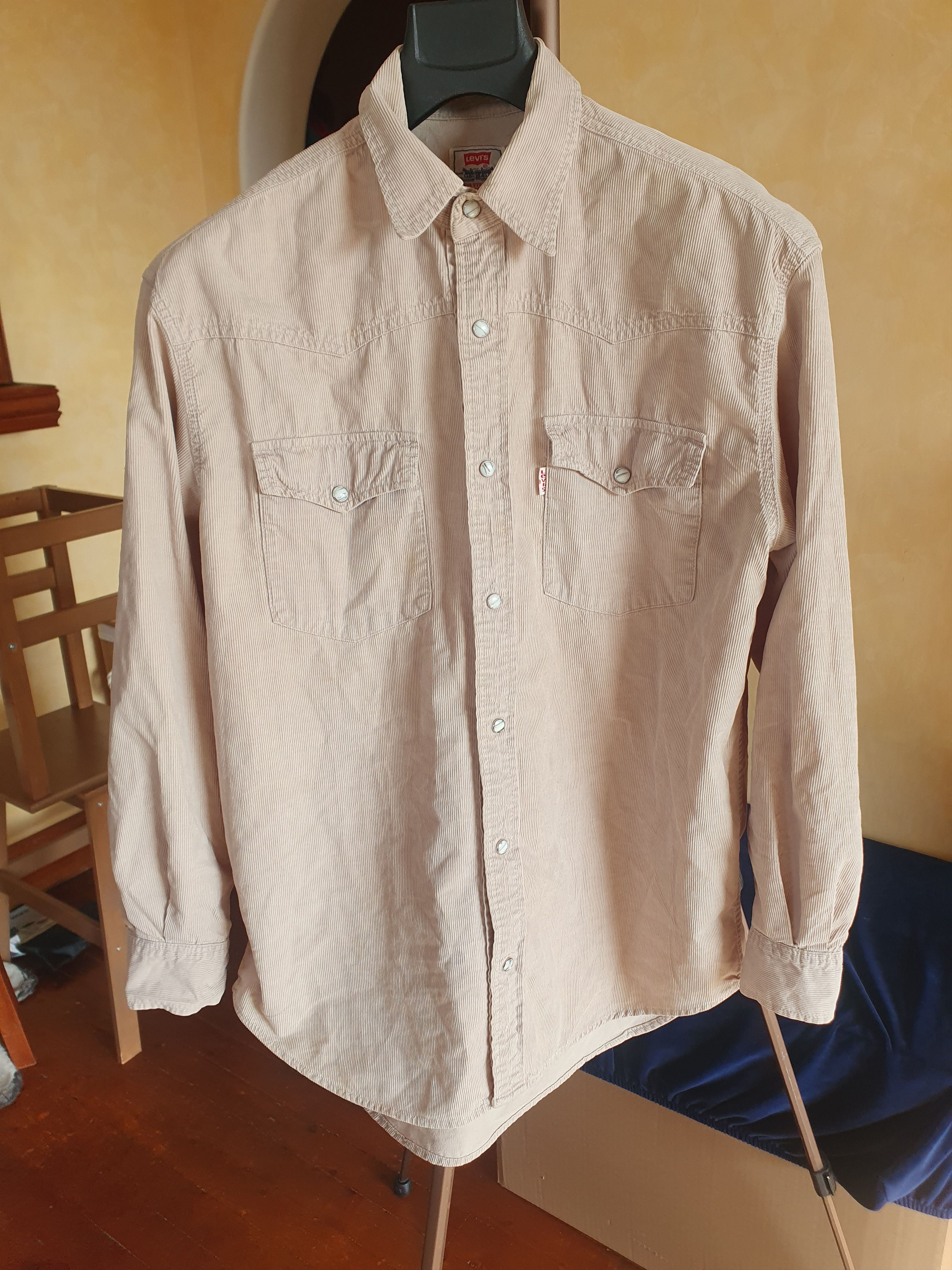 Levi's Vintage Clothing Levi's Vintage F'95 Corduroy Shirt Western Pearl Snap M/L? Size US M / EU 48-50 / 2 - 1 Thumbnail