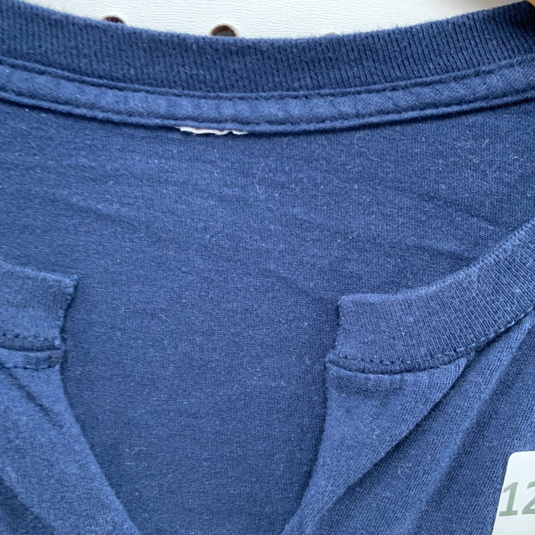 Vintage Michigan Go Blue Forever Cut V-neck Shirt XL Large Men Blue Logo Sports 90s? Size US XL / EU 56 / 4 - 6 Thumbnail