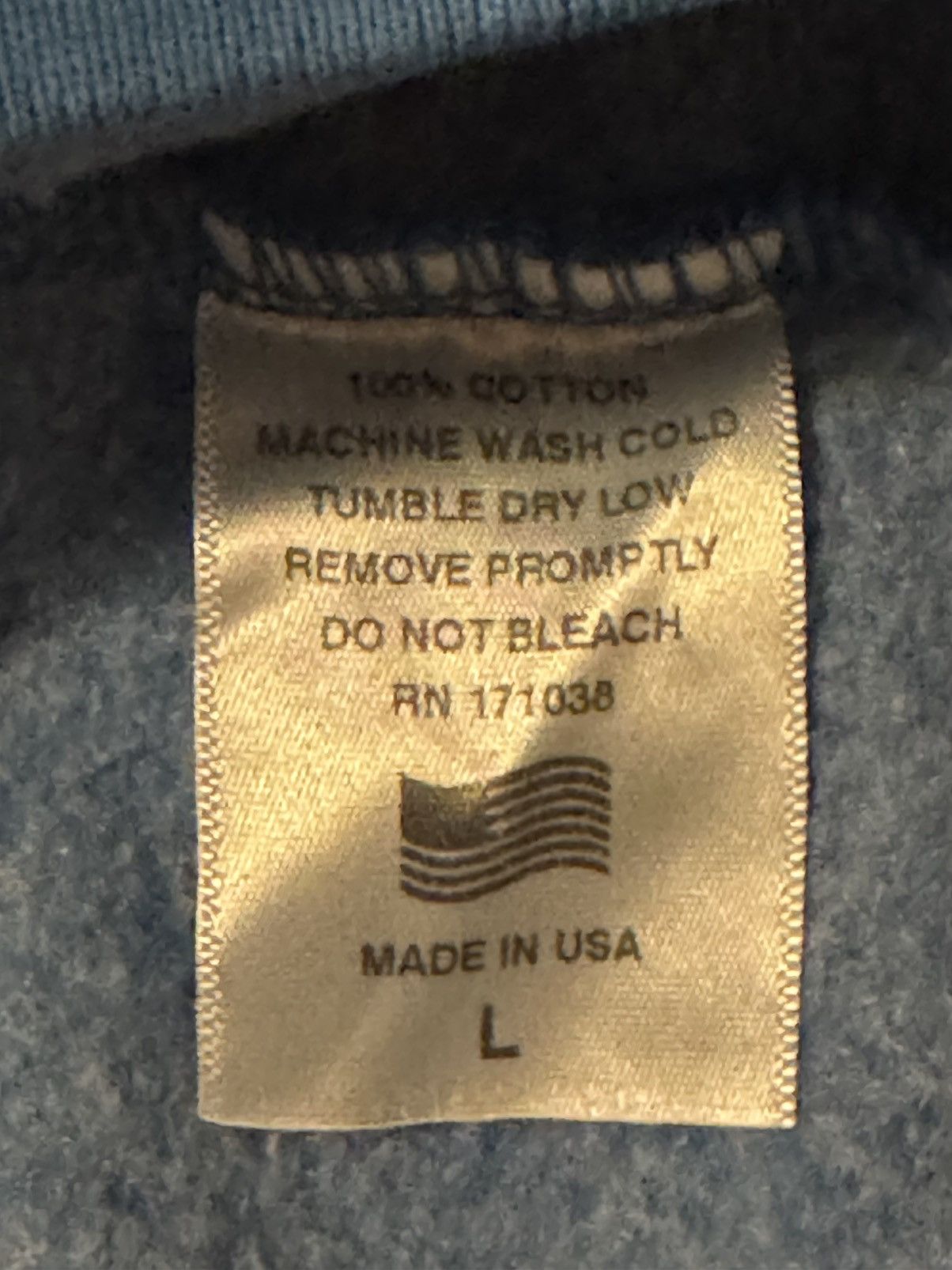 Thirteen Studios 13 Studios Faded Blue Hoodie L Size US L / EU 52-54 / 3 - 7 Thumbnail