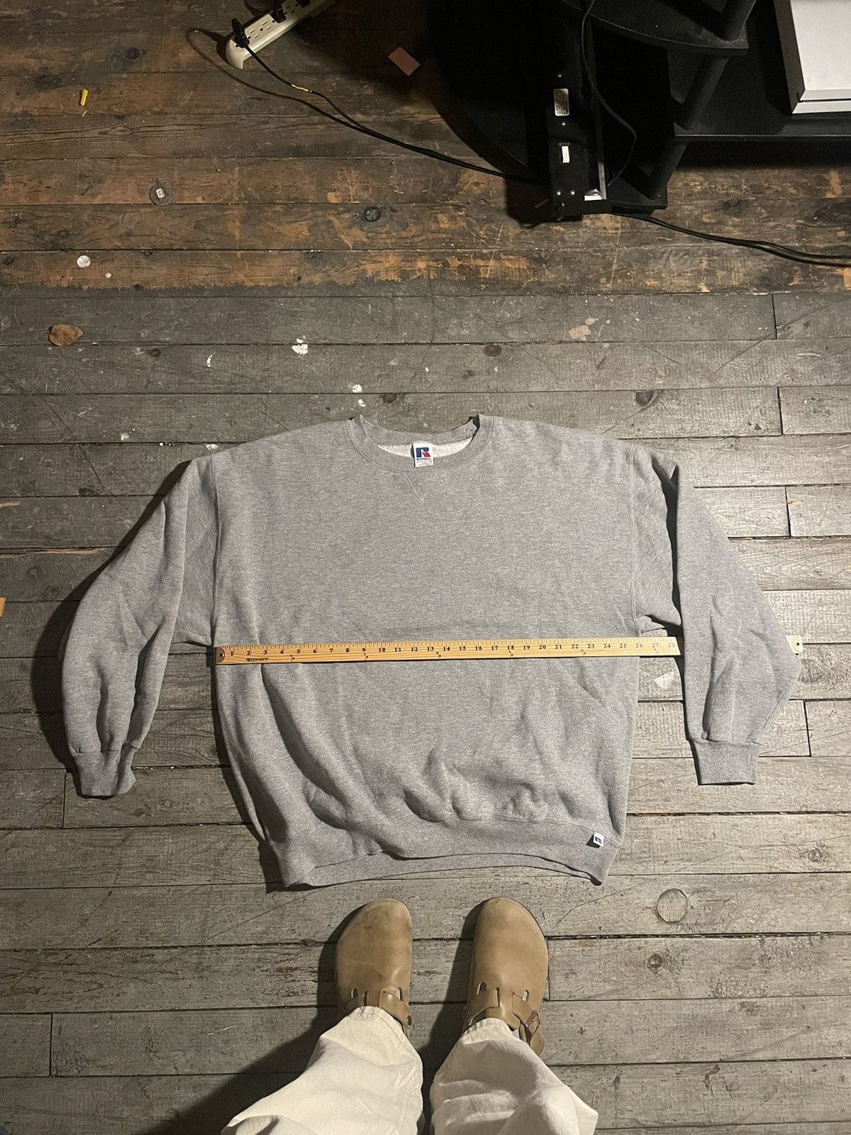 Russell Athletic × Vintage 90s Russell Athletic Sweatshirt Size US XXL / EU 58 / 5 - 1 Thumbnail