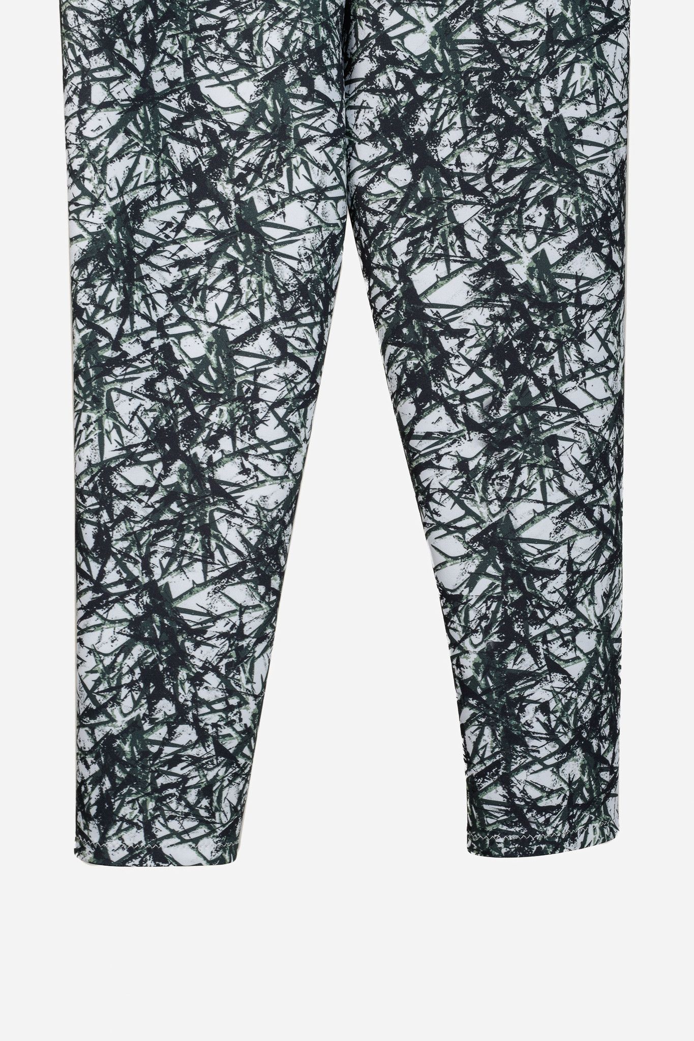 Marie Saint Pierre Marie Saint Pierre Ruja3 Green Thorns Ombrage Legging Size 30" / US 8 / IT 44 - 6 Thumbnail