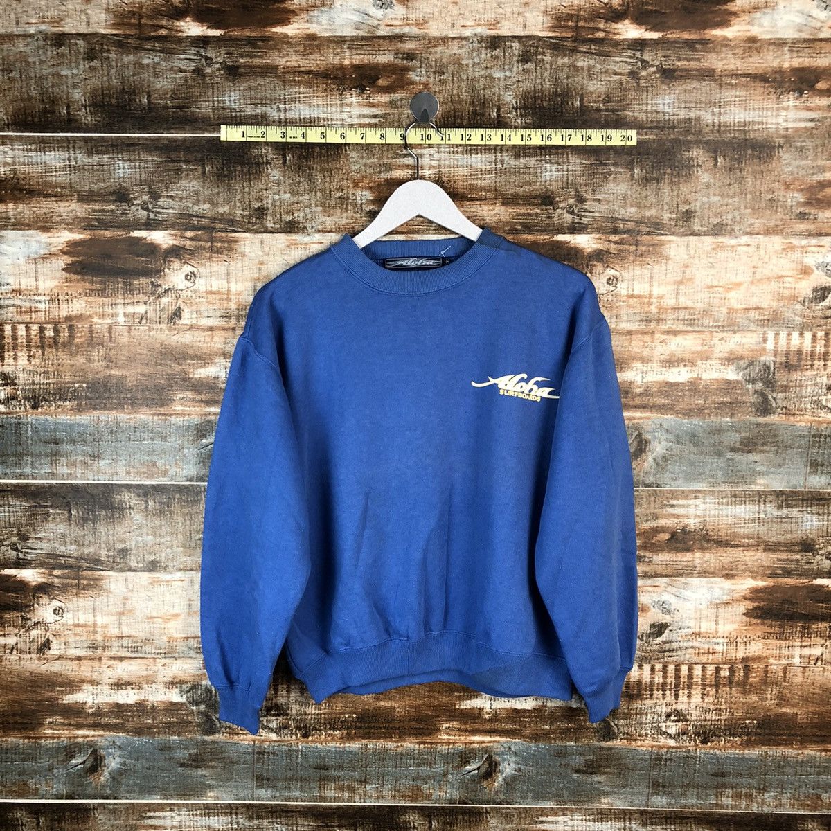 Other Aloha Surf vintage Blue Sweatshirt #A1512 Size US S / EU 44-46 / 1 - 3 Thumbnail