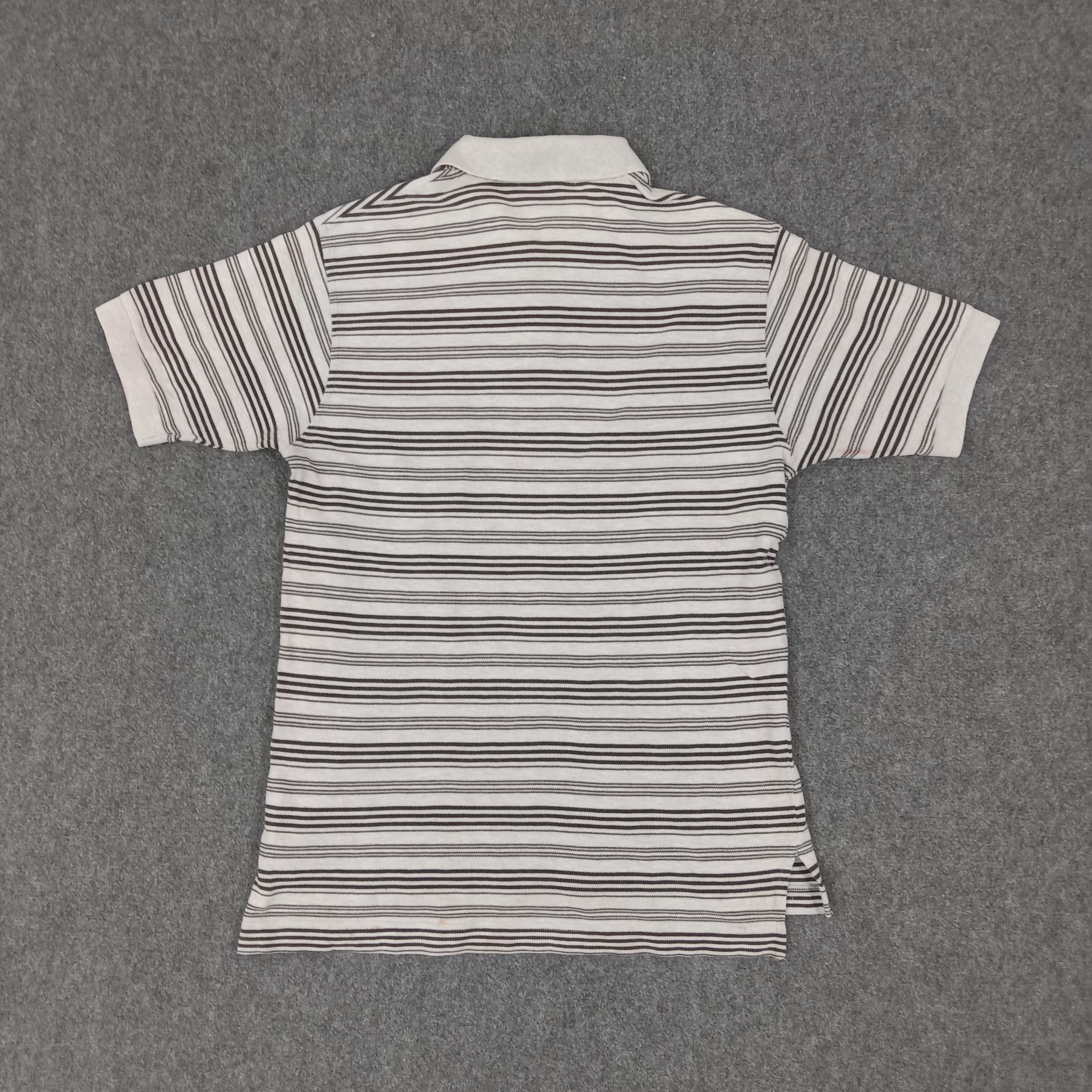 Vintage × Yves Saint Laurent Yves Saint Laurent Italian Brand Stripe Polo Shirt Size US M / EU 48-50 / 2 - 5 Thumbnail