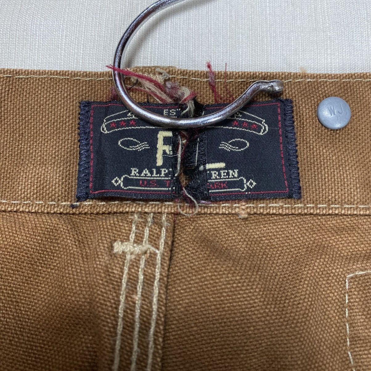 RRL Ralph Lauren Double RRL Ralph Lauren Carpenter Duck Canvas Work Pants Size US 32 / EU 48 - 9 Thumbnail