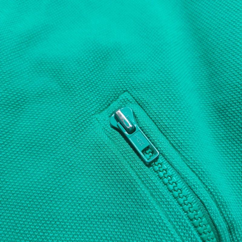 Lacoste Vintage 80s 90s Chemise Lacoste Club Green Zip Up Hoodie M Size US M / EU 48-50 / 2 - 13 Thumbnail