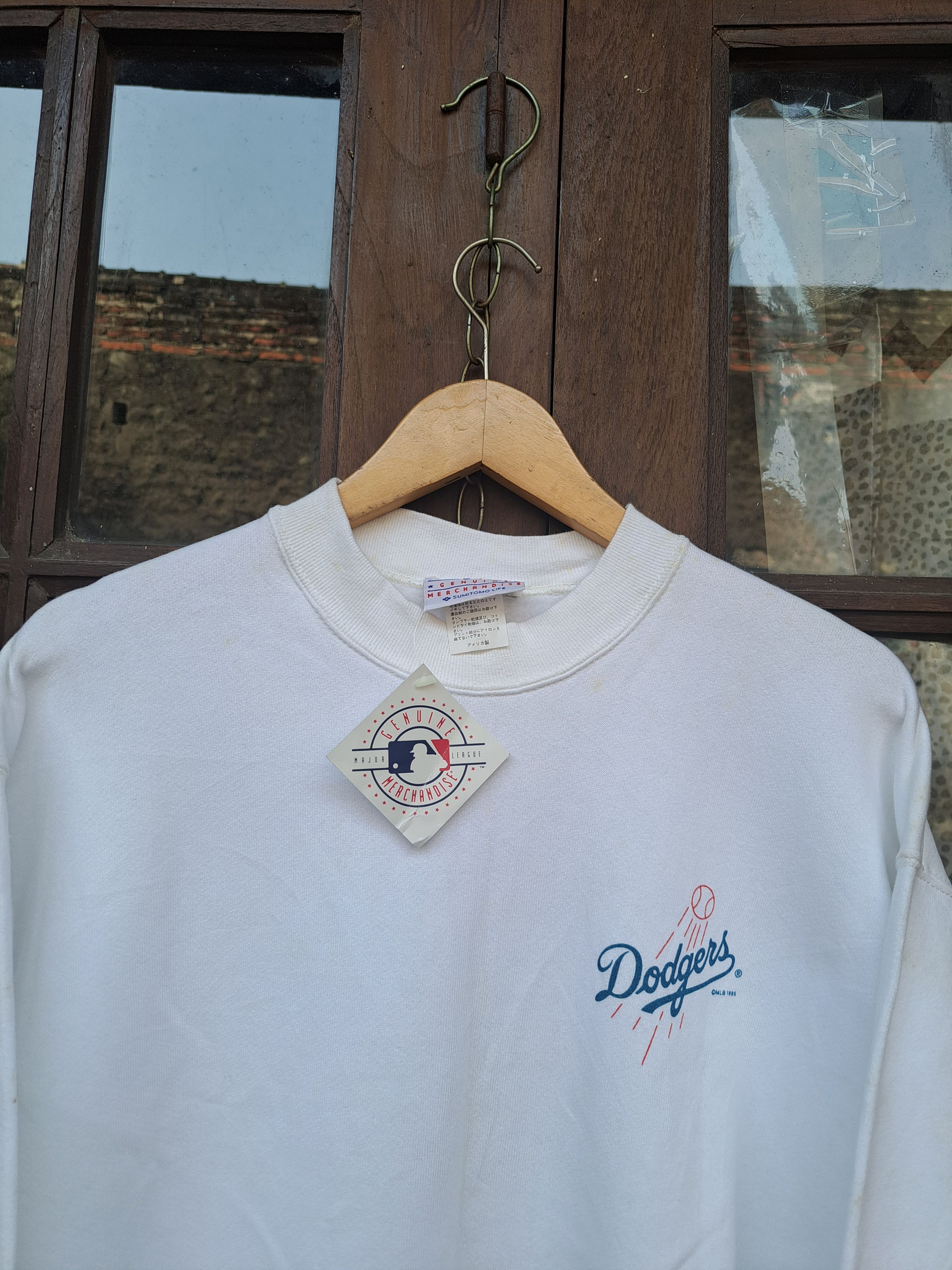 MLB × Vintage NOS 1995 Vintage LA Dodgers Hideo Nomo Sweatshirt Mens Large Size US L / EU 52-54 / 3 - 4 Thumbnail