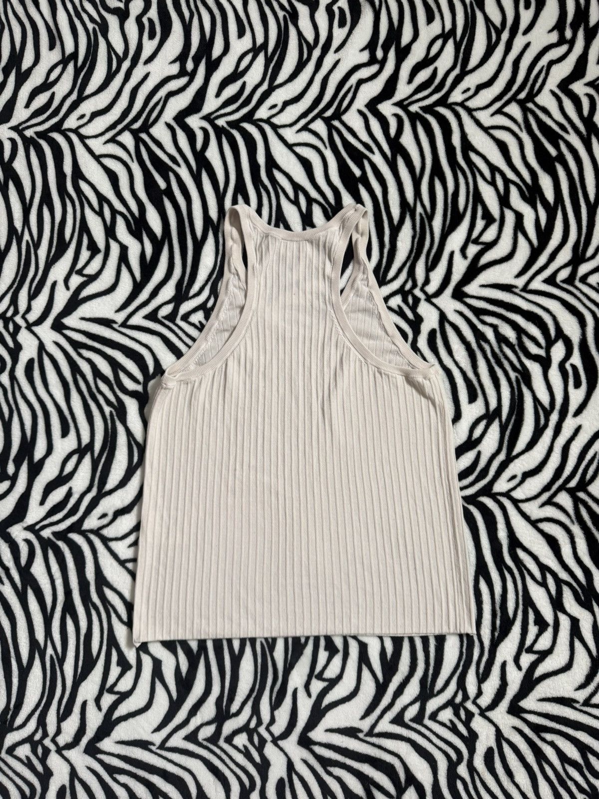 Acne Studios Acne Studios ISO Rib Tank Top Size S Creamy Size S / US 4 / IT 40 - 7 Thumbnail
