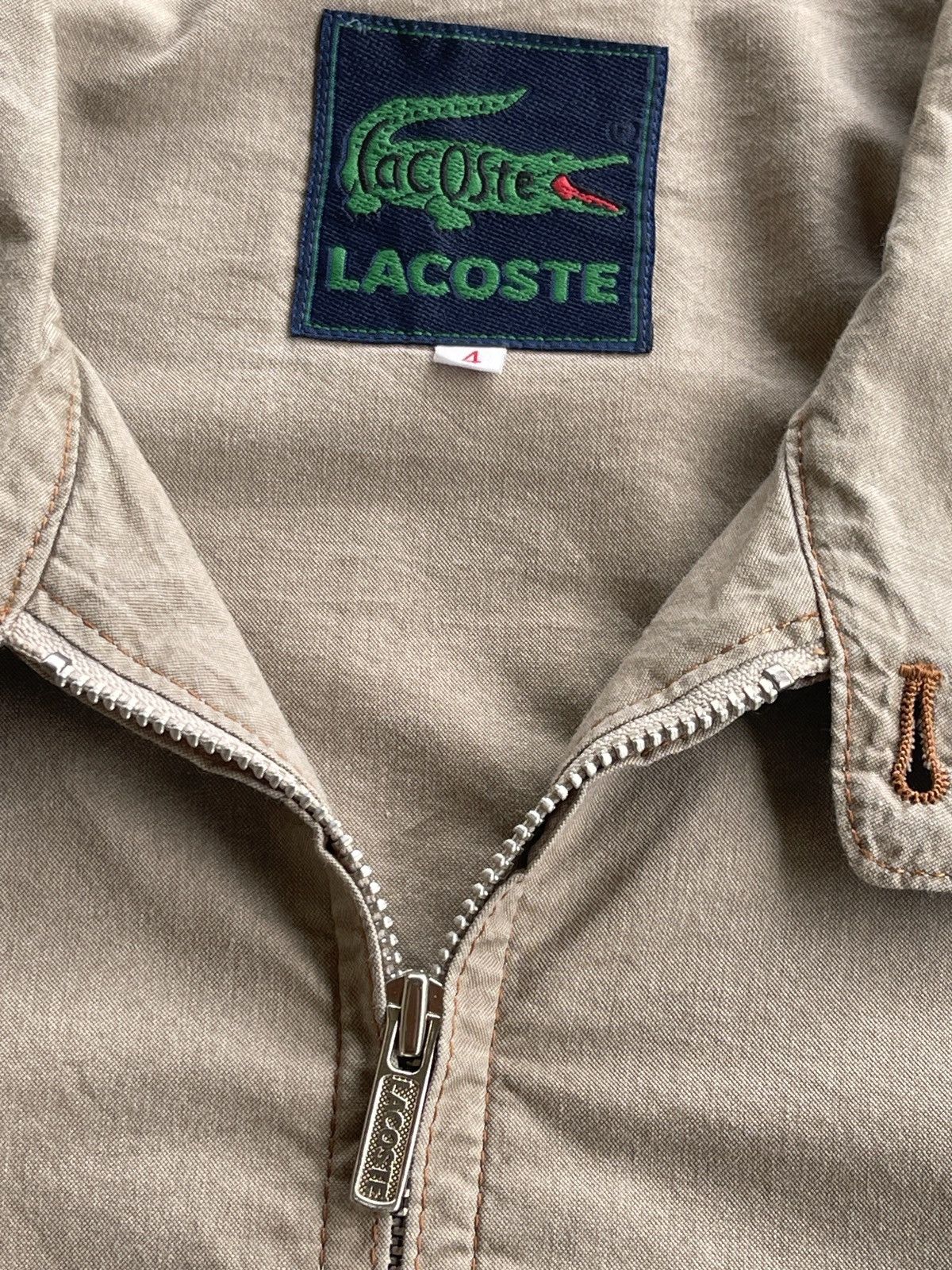 Lacoste Vintage Lacoste Blouson Jacket Size US XL / EU 56 / 4 - 8 Thumbnail