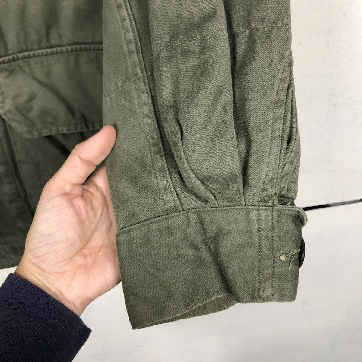 Vintage 🔥VINTAGE CHORE MILITARY JACKET C 92 H. ROQUETTE US NAVY Size US M / EU 48-50 / 2 - 17 Thumbnail