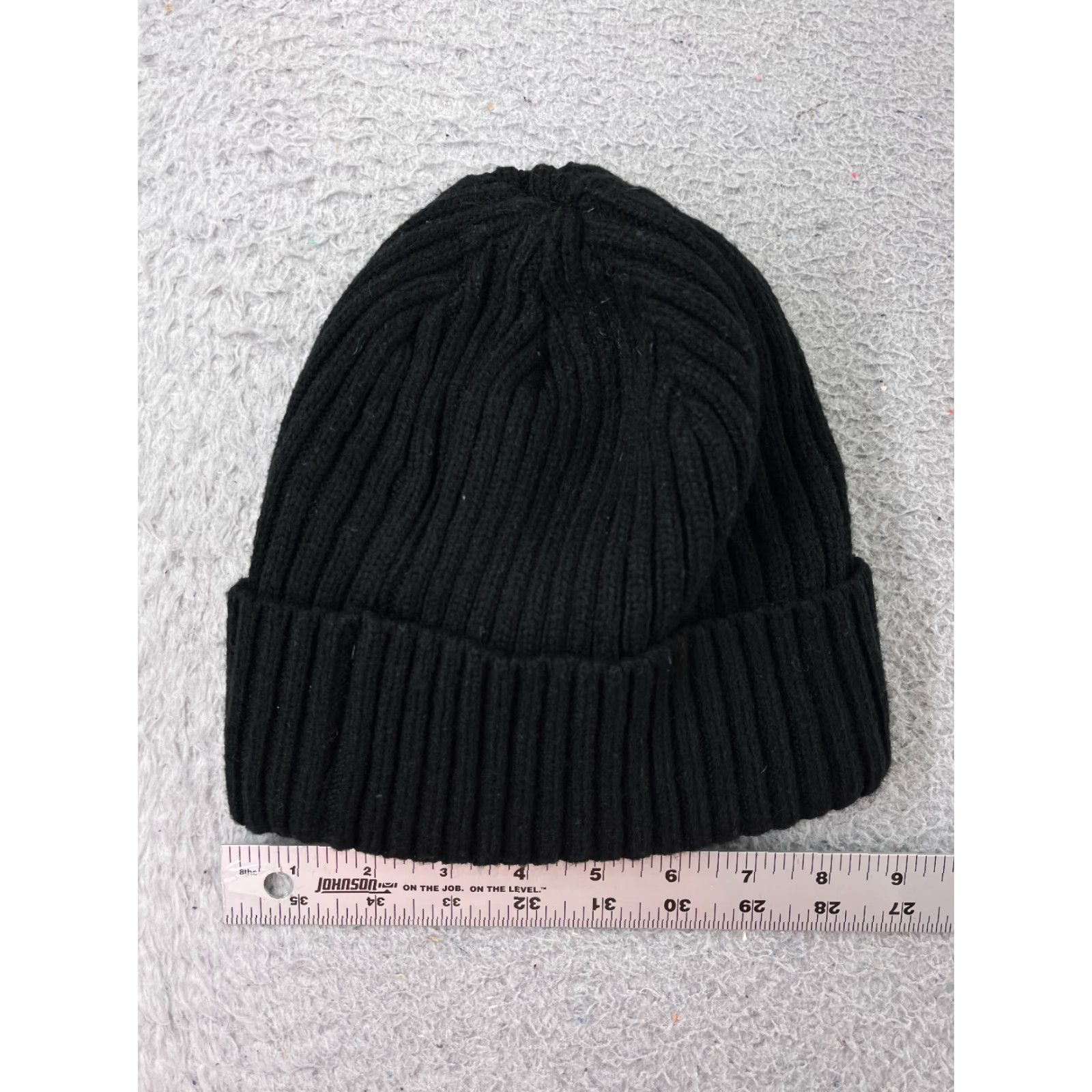 Vintage Rayli Beanie Toque Adult One Size Black Knit Acrylic Polyester Lined Snow Ski Hat Men Beanie Size ONE SIZE - 3 Thumbnail