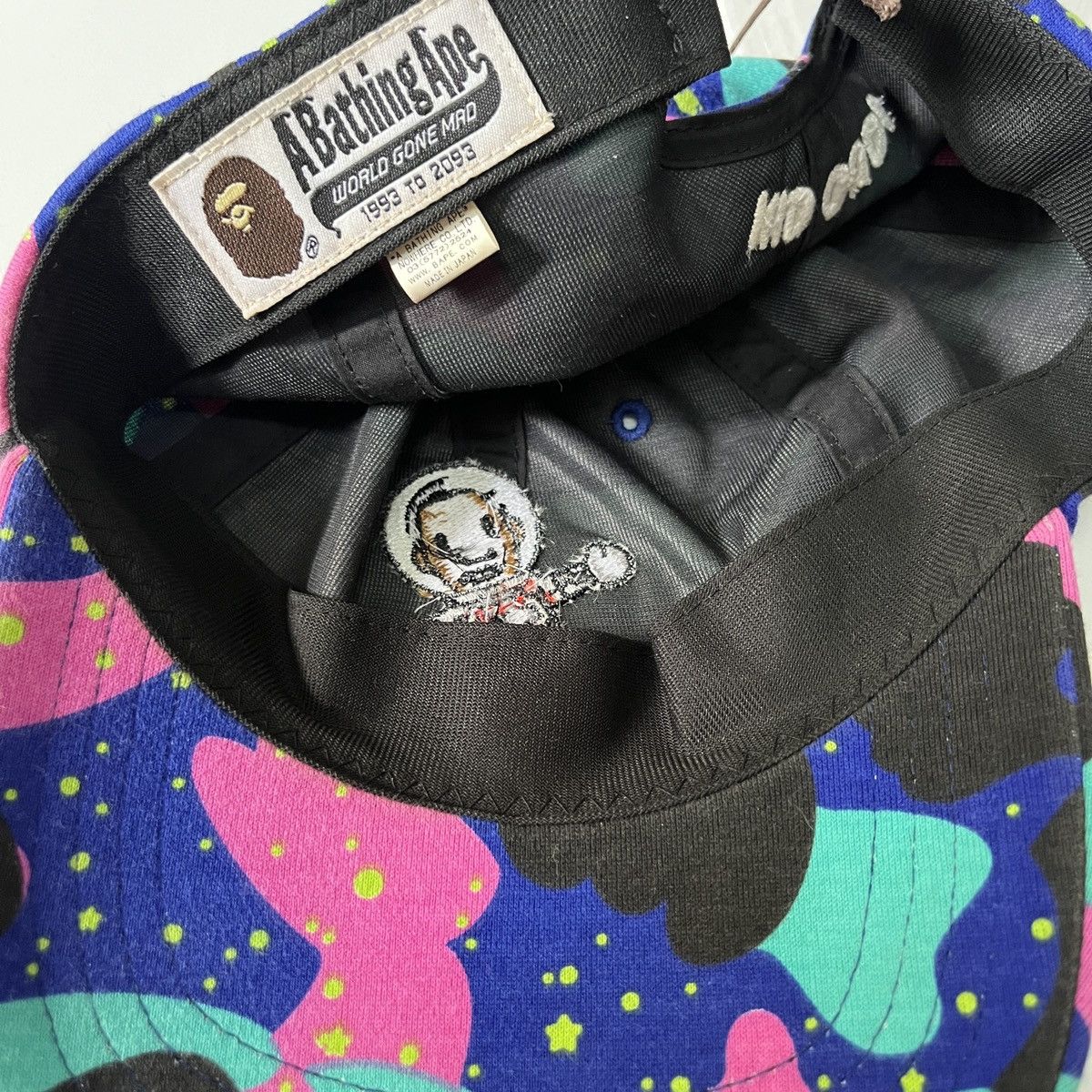 Bape × Kid Cudi BAPE x KID CUDI MOON MAN CAMO PANEL CAP Size ONE SIZE - 5 Thumbnail