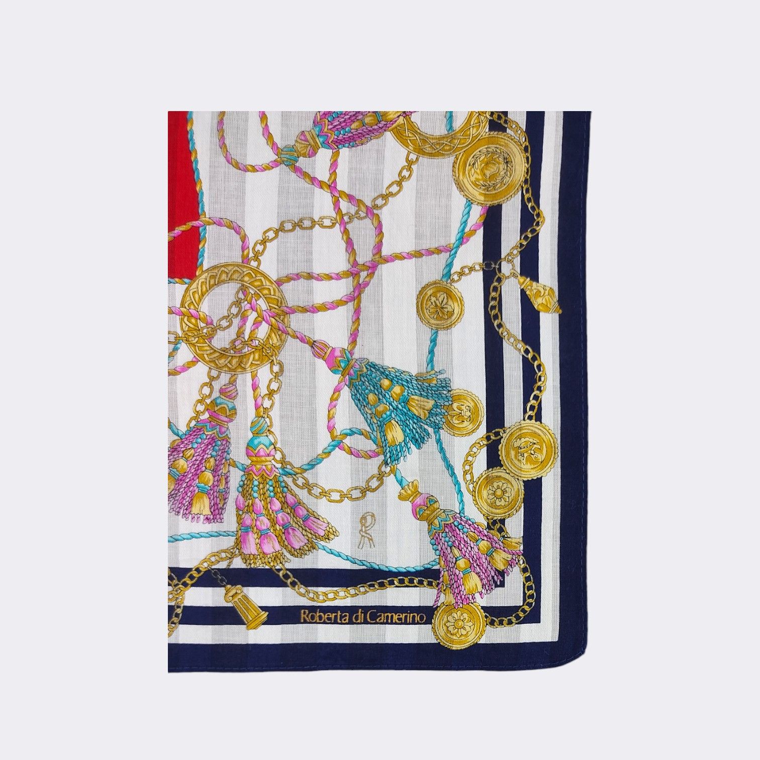 Roberta di Camerino Vintage Roberta di Camerino Handkerchief Neckerchief H241M Size ONE SIZE - 3 Thumbnail