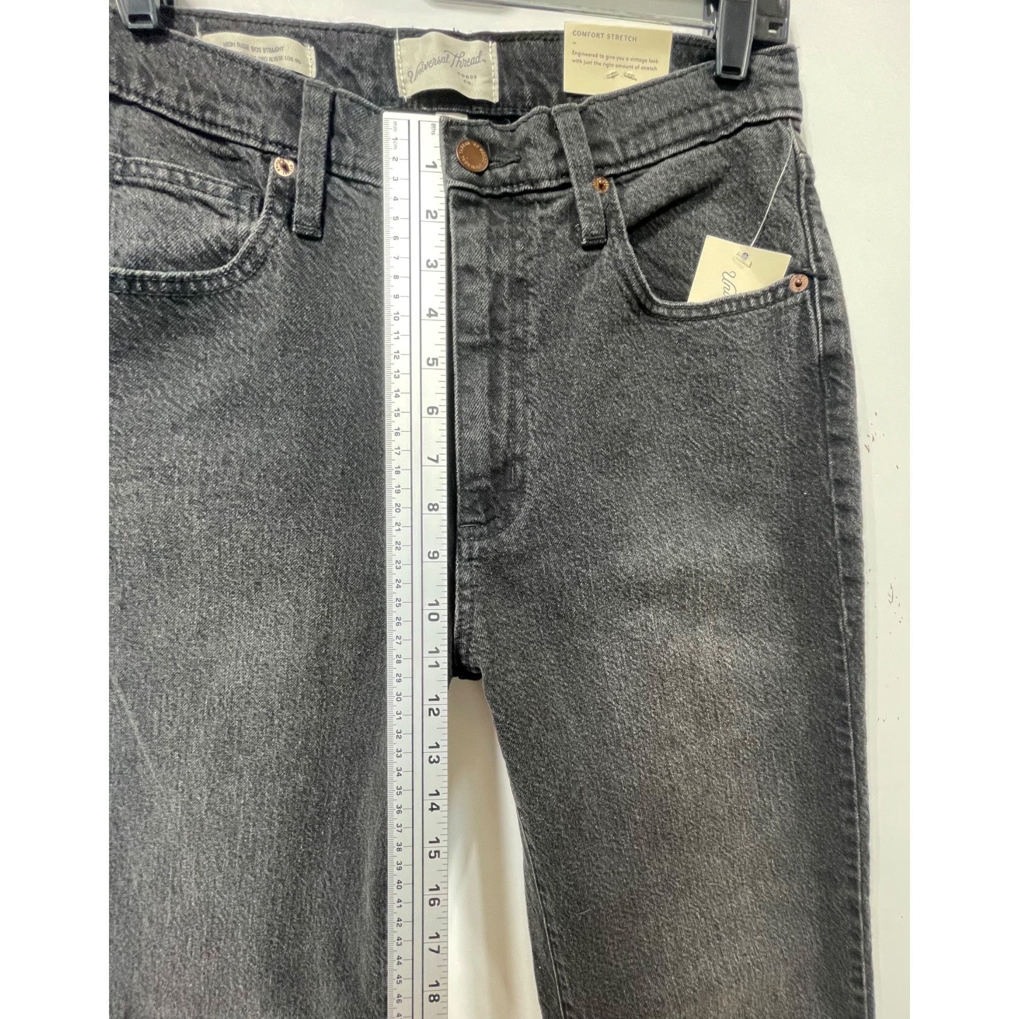 Other Universal Thread - Women's Confort Stretch Jeans - Black - 8 Size 30" / US 8 / IT 44 - 5 Thumbnail