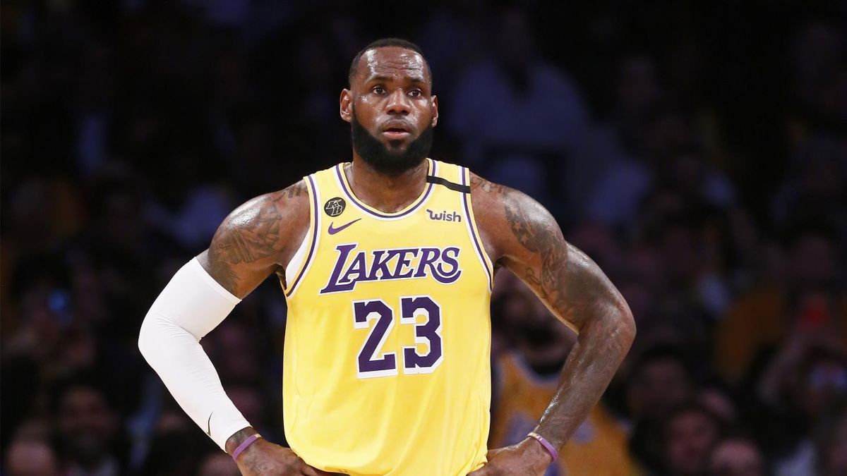 Nike Nike Los Angeles Lakers LeBron James #23 NBA Jersey Size US M / EU 48-50 / 2 - 2 Thumbnail