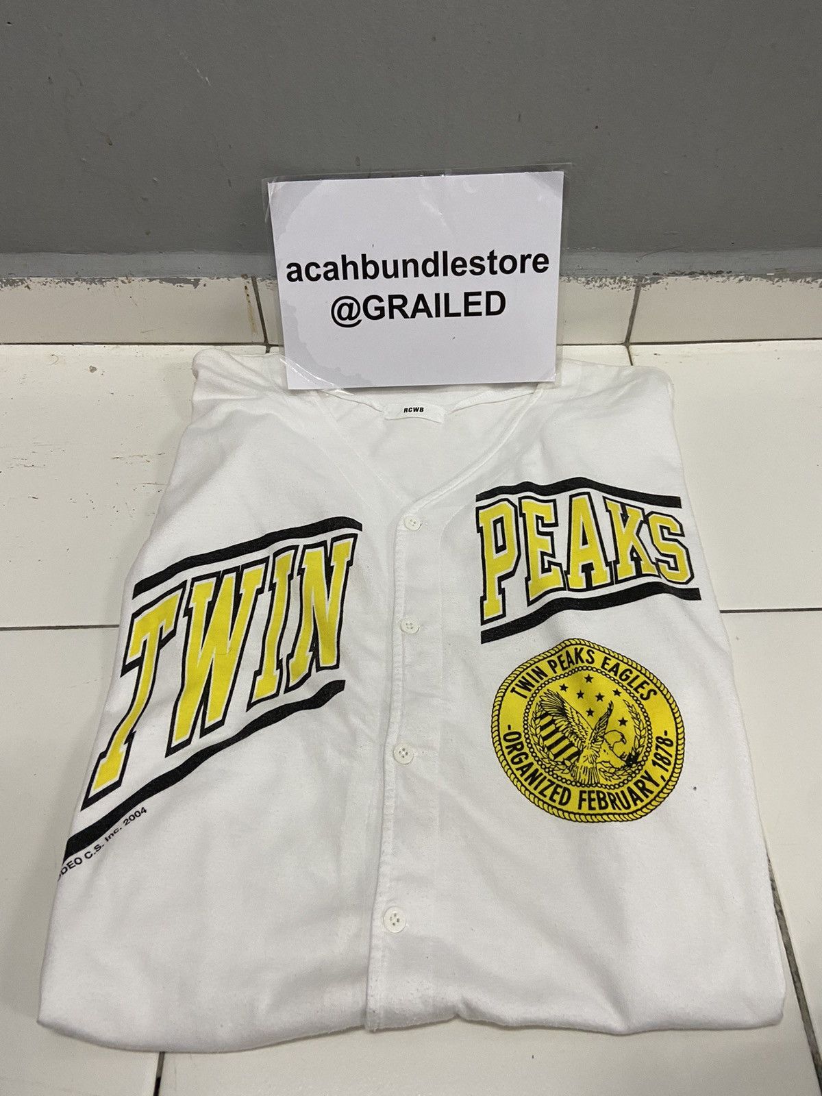 Other TWIN PEAKS RCWB RODEO 2004 COTTON JERSEY Size US M / EU 48-50 / 2 - 17 Thumbnail