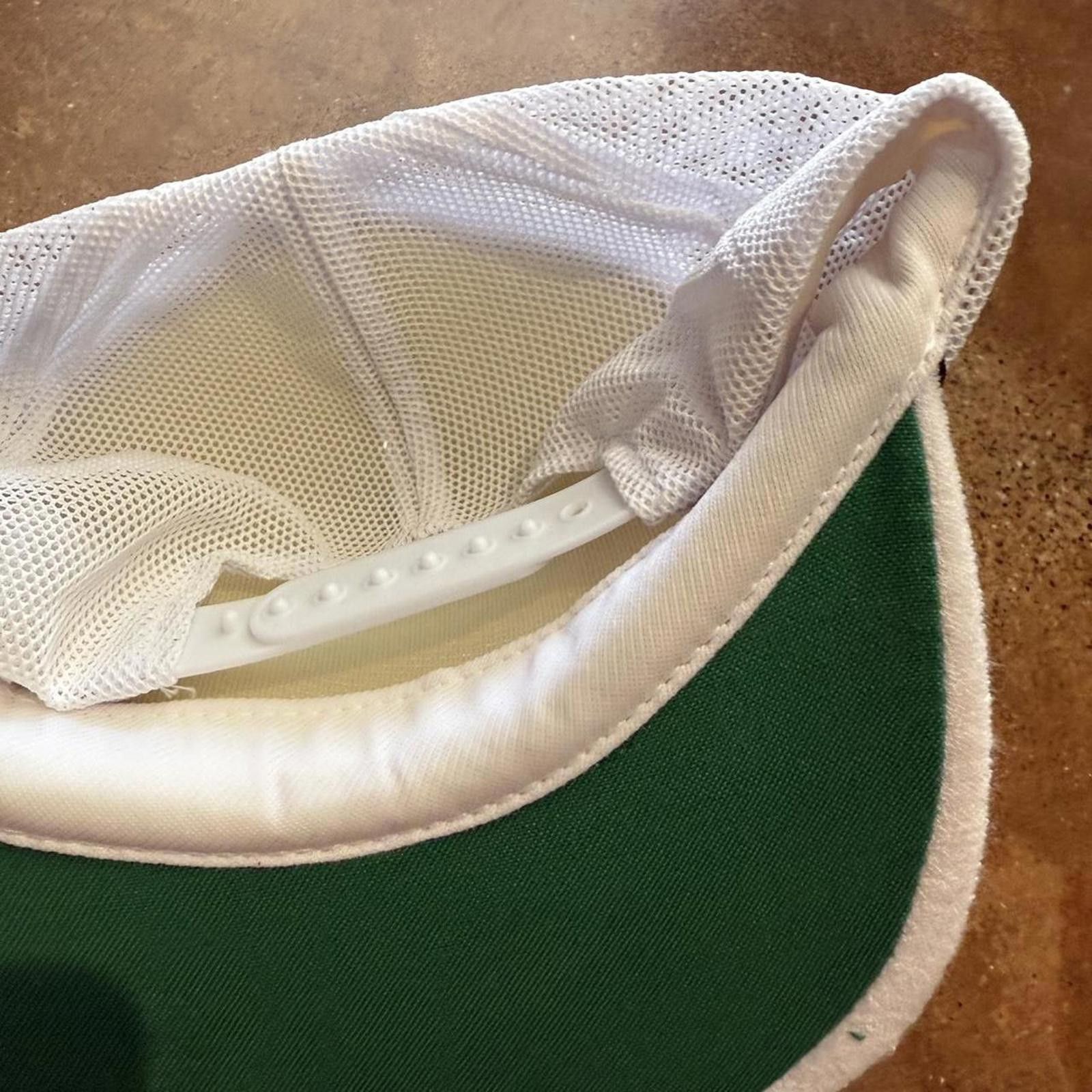 Designer Vintage White Cape Cod Terry Trucker Hat Size ONE SIZE - 3 Thumbnail