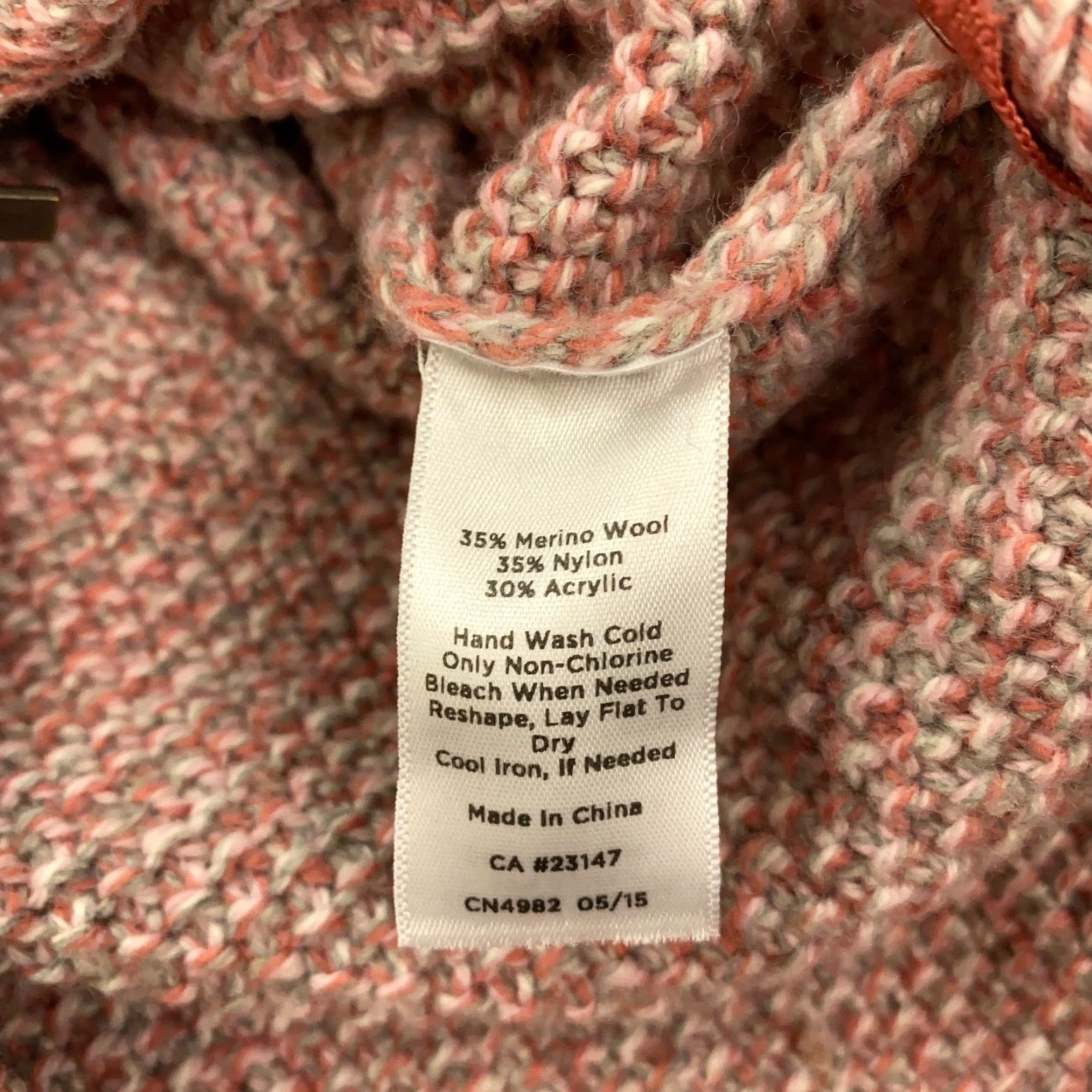 Talbots Talbots Sweater Womens XS Pink Cable-Knit Merino Wool Blend Crew Neck Long Sleeve Pullover Size XS / US 0-2 / IT 36-38 - 7 Thumbnail