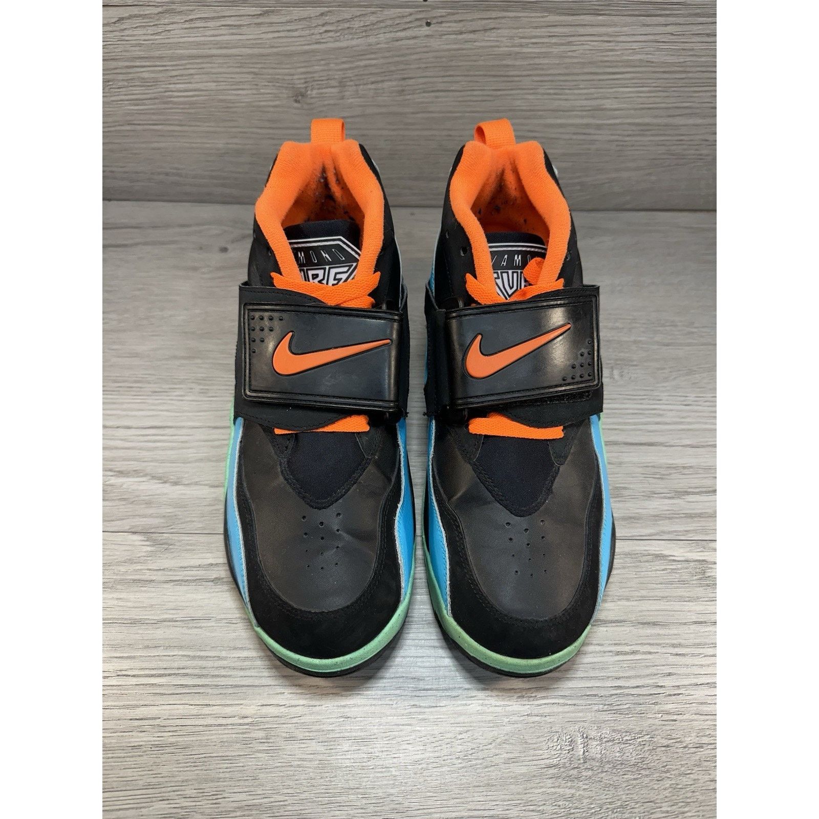 Nike Nike Air Diamond Turf Black Total Orange - Size 9 Size US 9 / EU 42 - 4 Thumbnail