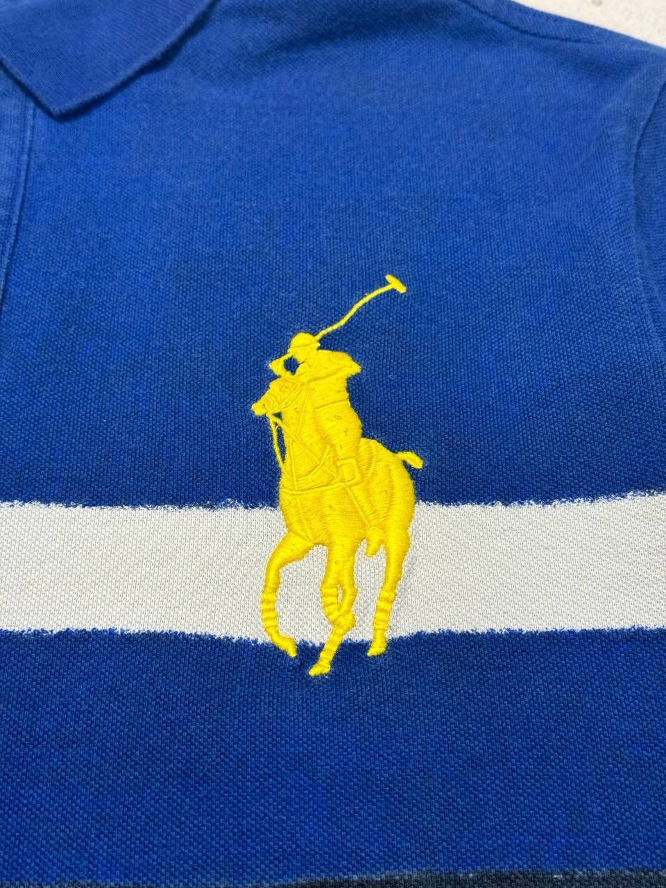 Polo Ralph Lauren × Vintage Vintage Polo Ralph Lauren Polo Shirt R-35 Big Logo y2k 90s Size US L / EU 52-54 / 3 - 7 Thumbnail