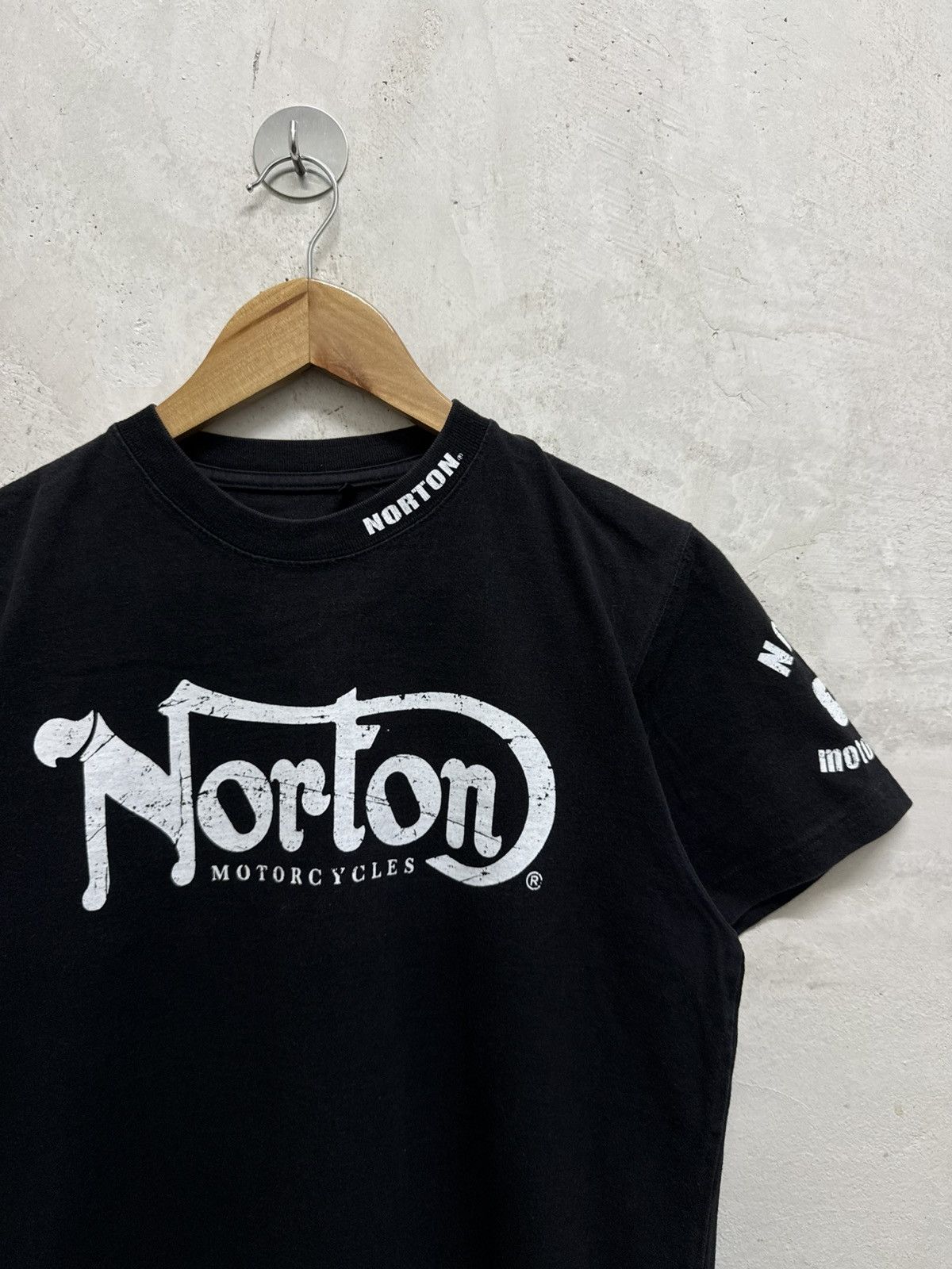 Norton 2000s Norton Motorcycles Biker Tee Size US S / EU 44-46 / 1 - 4 Thumbnail