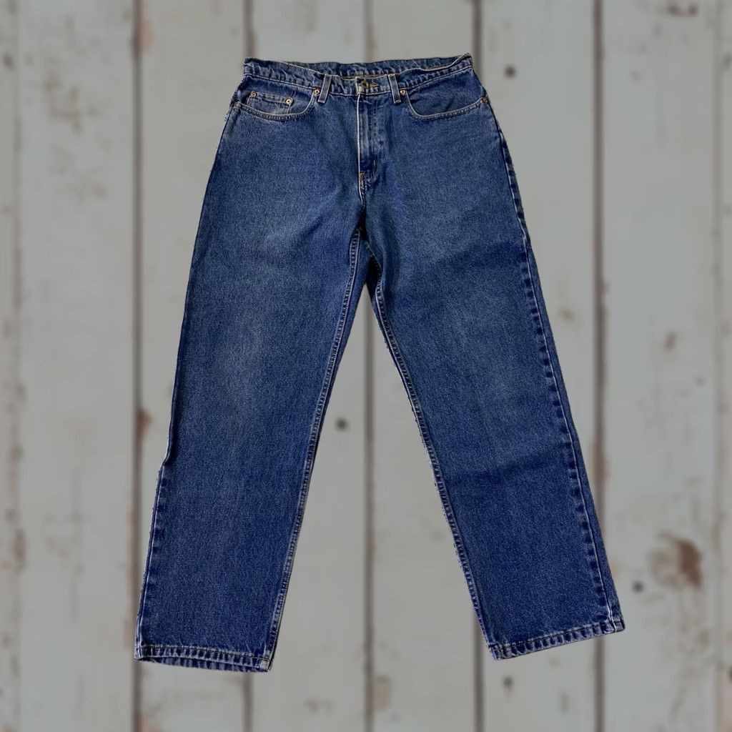 Polo Ralph Lauren VTG Polo Ralph Lauren Polo Jeans Co Jeans Mens 33x32 Straight Denim Logo 5-Pocket Blue Size US XS / EU 42 / 0 - 1 Thumbnail