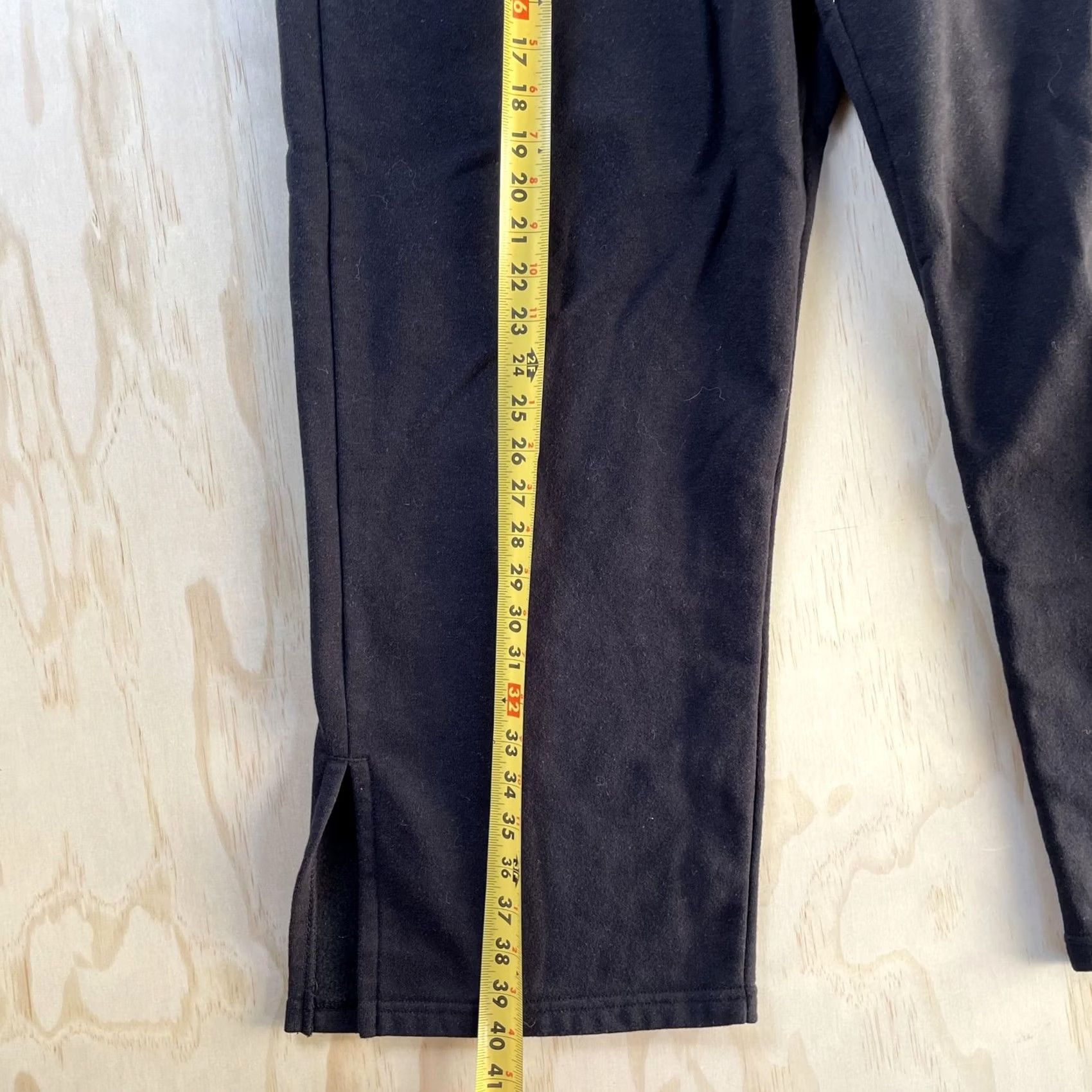 The North Face The North Face Sweatpants XXL Black Fleece Straight Leg Lounge Size 40" / US 18 - 4 Thumbnail