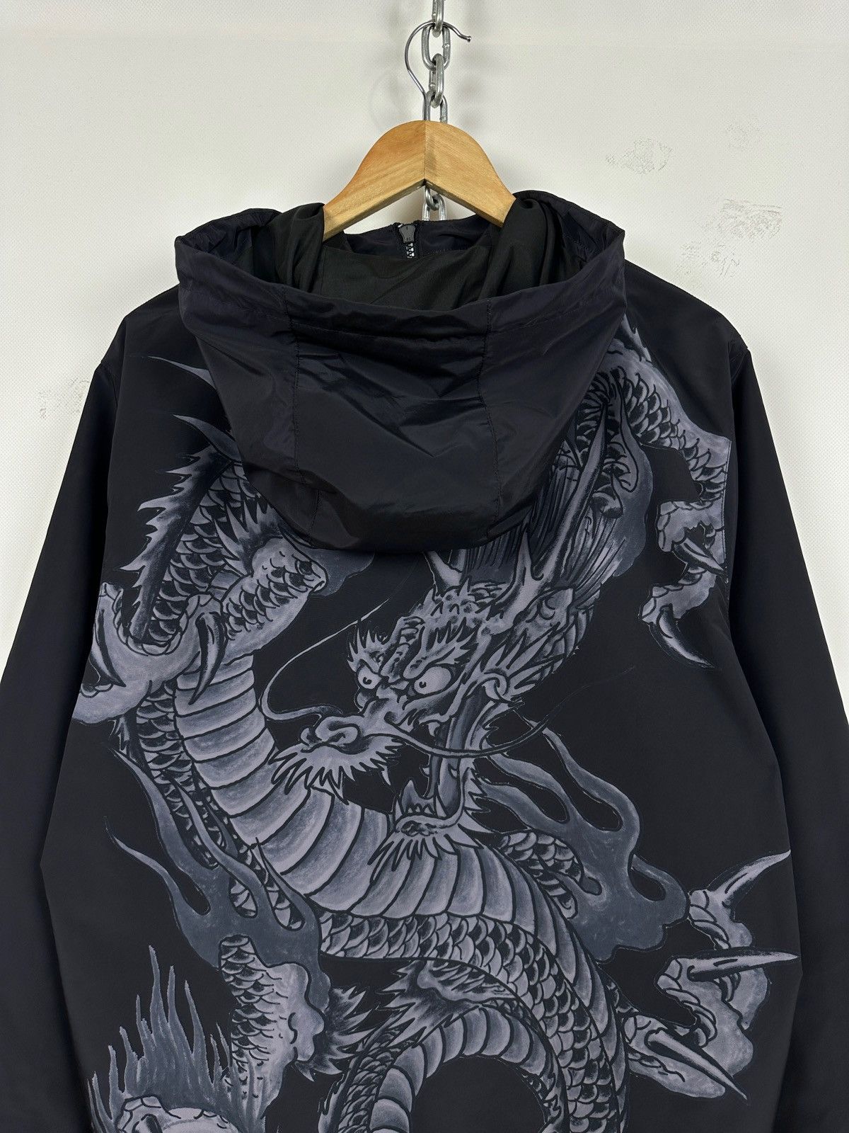 Ed Hardy Trapstar x Ed Hardy Dragon Graphic Print Windbreaker Jacket Size US M / EU 48-50 / 2 - 16 Thumbnail