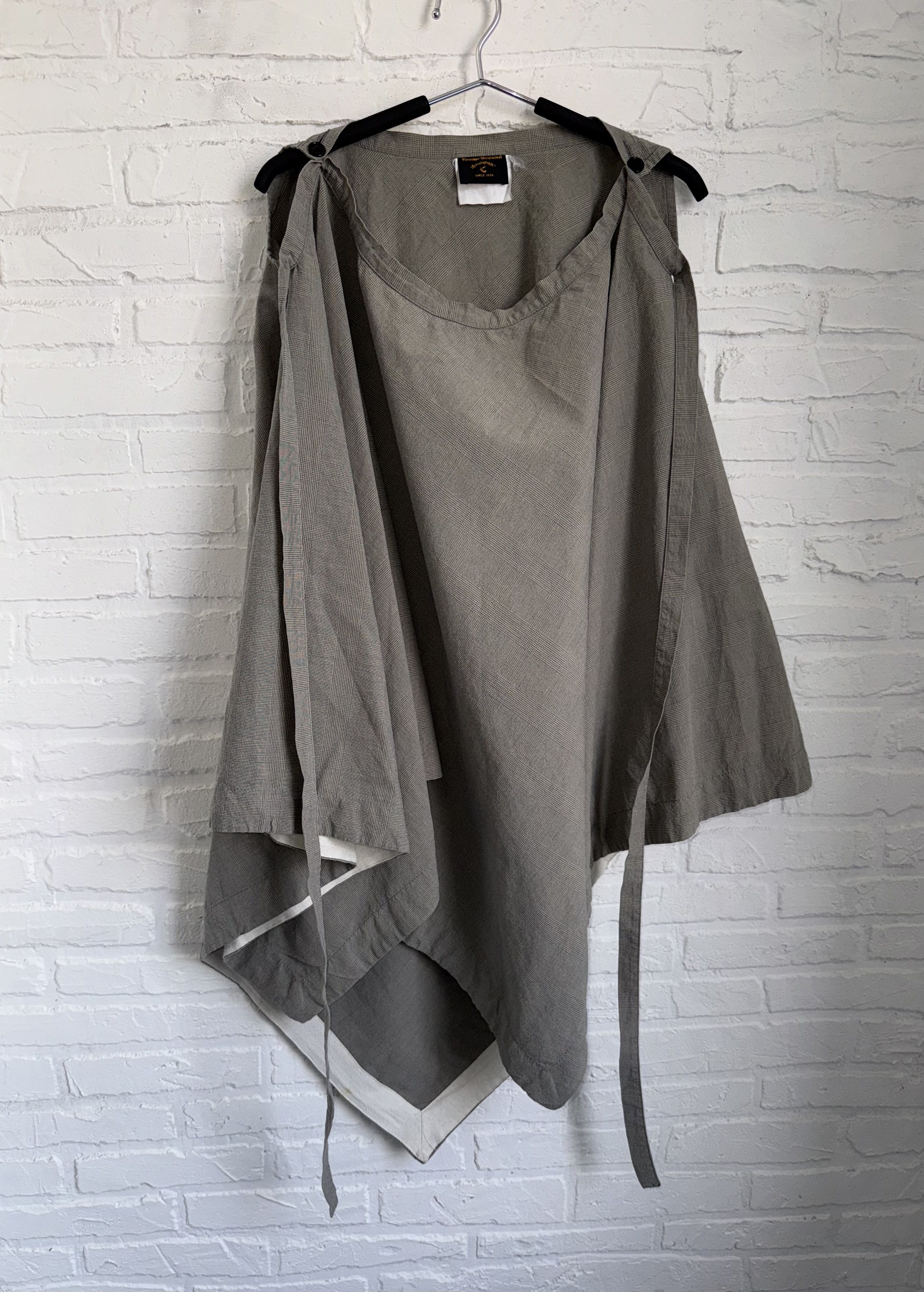 Vivienne Westwood RARE Vivienne Westwood Anglomania Asymmetric Draped Dress Size M / US 6-8 / IT 42-44 - 7 Thumbnail