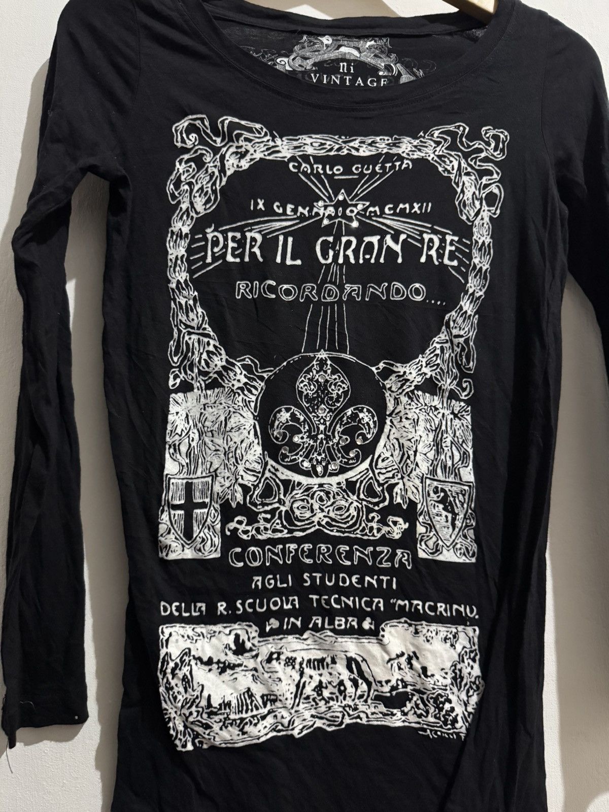 Hysteric Glamour × If Six Was Nine × Japanese Brand Y2K Ni vintage ifsixwasnine longsleeve Size M / US 6-8 / IT 42-44 - 2 Thumbnail