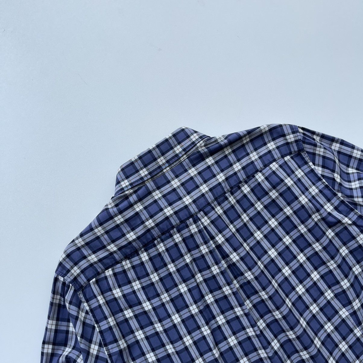 Brunello Cucinelli Brunello Cucinelli Slim Fit Cotton Checked Button Ups Shirt Size US S / EU 44-46 / 1 - 9 Thumbnail