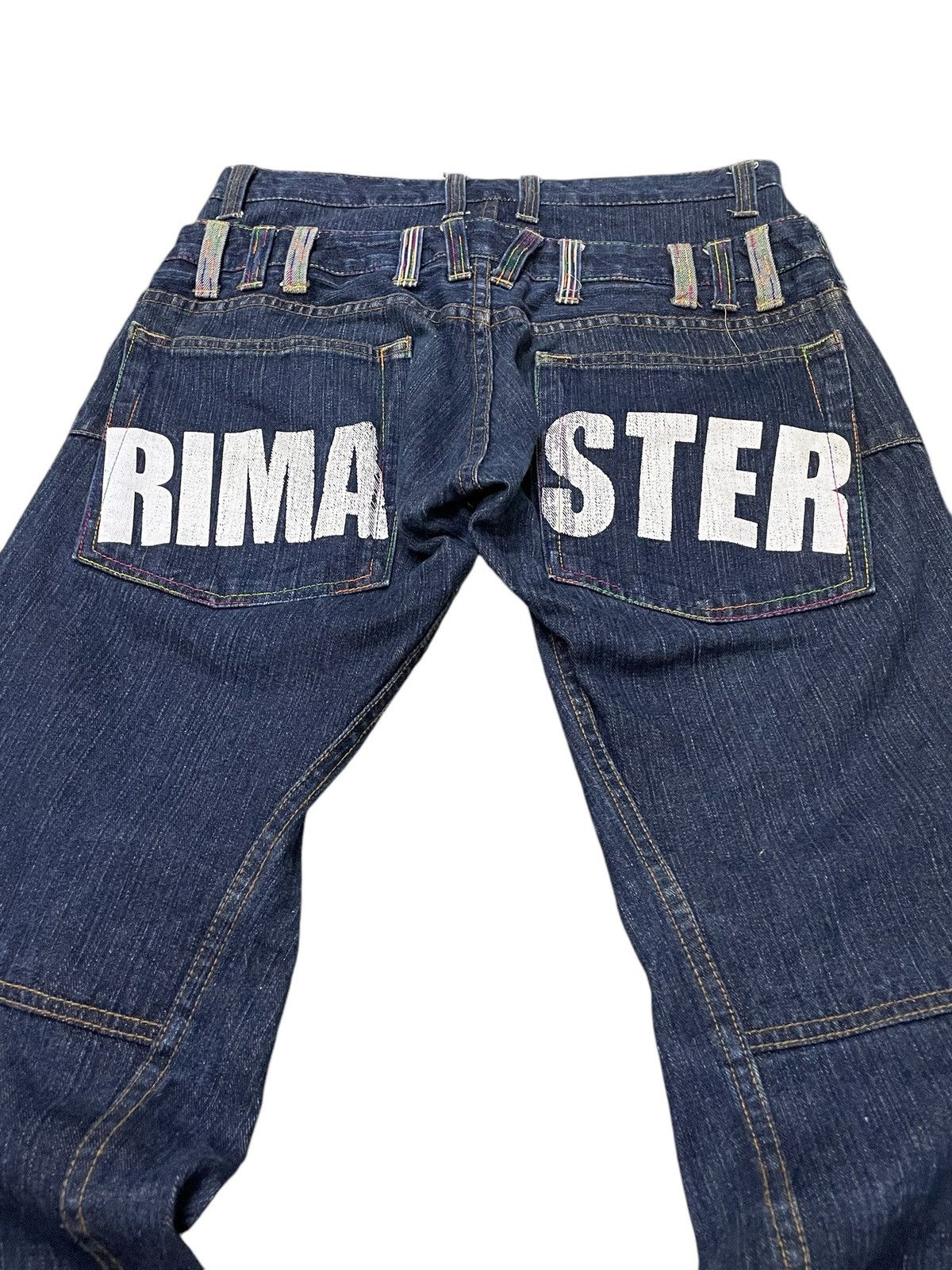 Japanese Brand Rimaster Japan Double Waist Loose Jeans Size US 32 / EU 48 - 17 Thumbnail