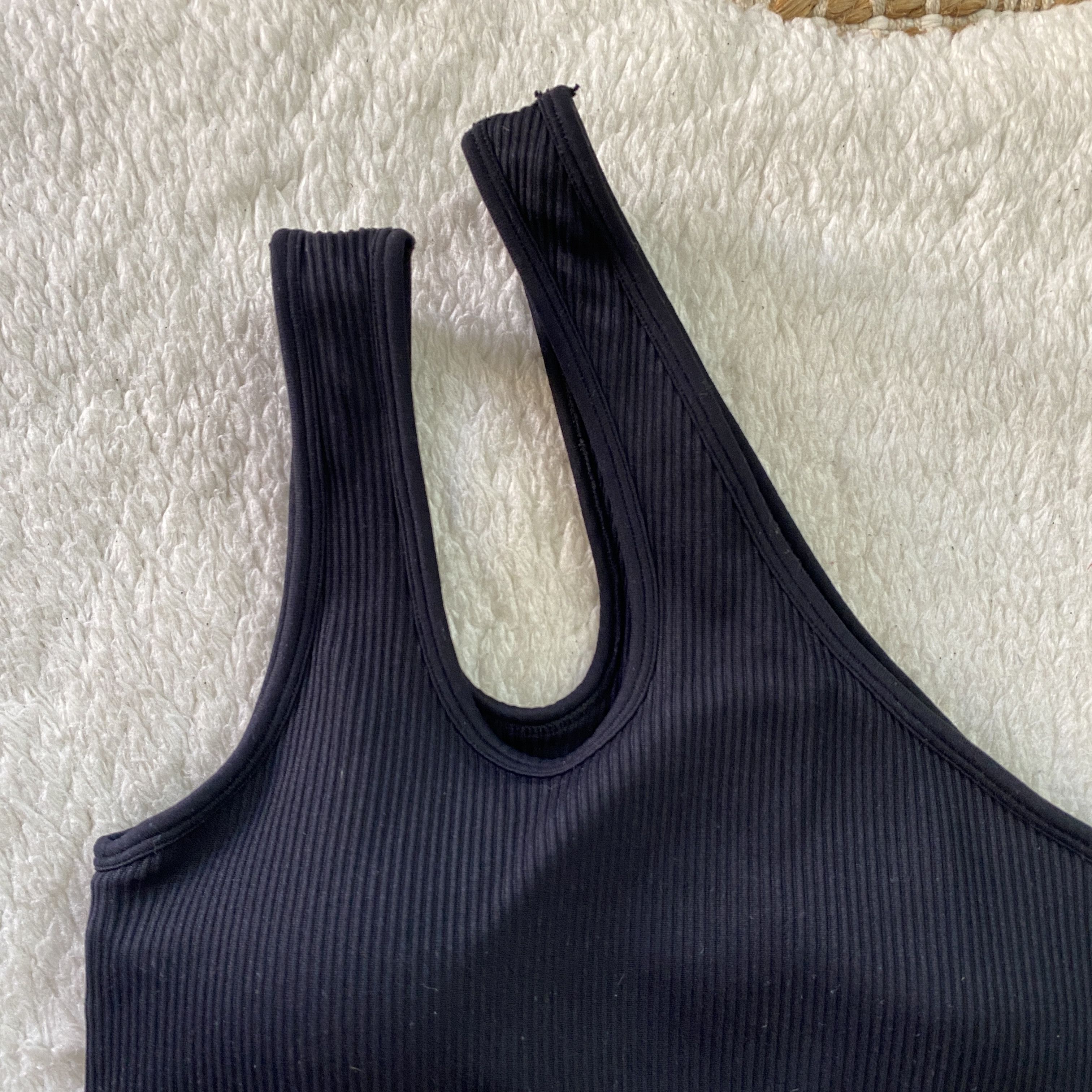 Other OQQ Women’s Ribbed One Shoulder Sports Bra Size S / US 4 / IT 40 - 7 Thumbnail