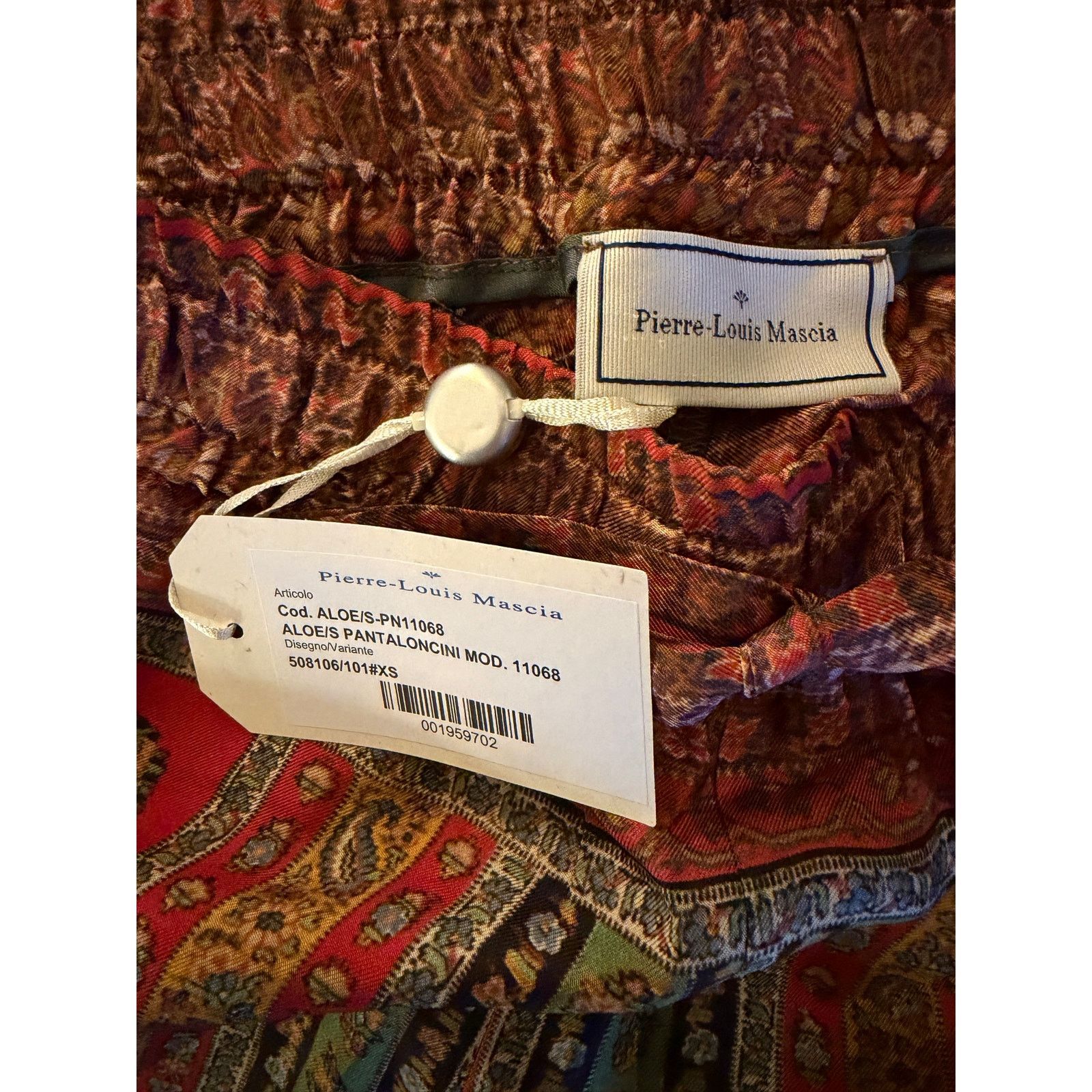 Pierre-Louis Mascia Pierre-Louis Mascia NWT Men's Silk Pantaloncini Short Size US 28 / EU 44 - 3 Thumbnail