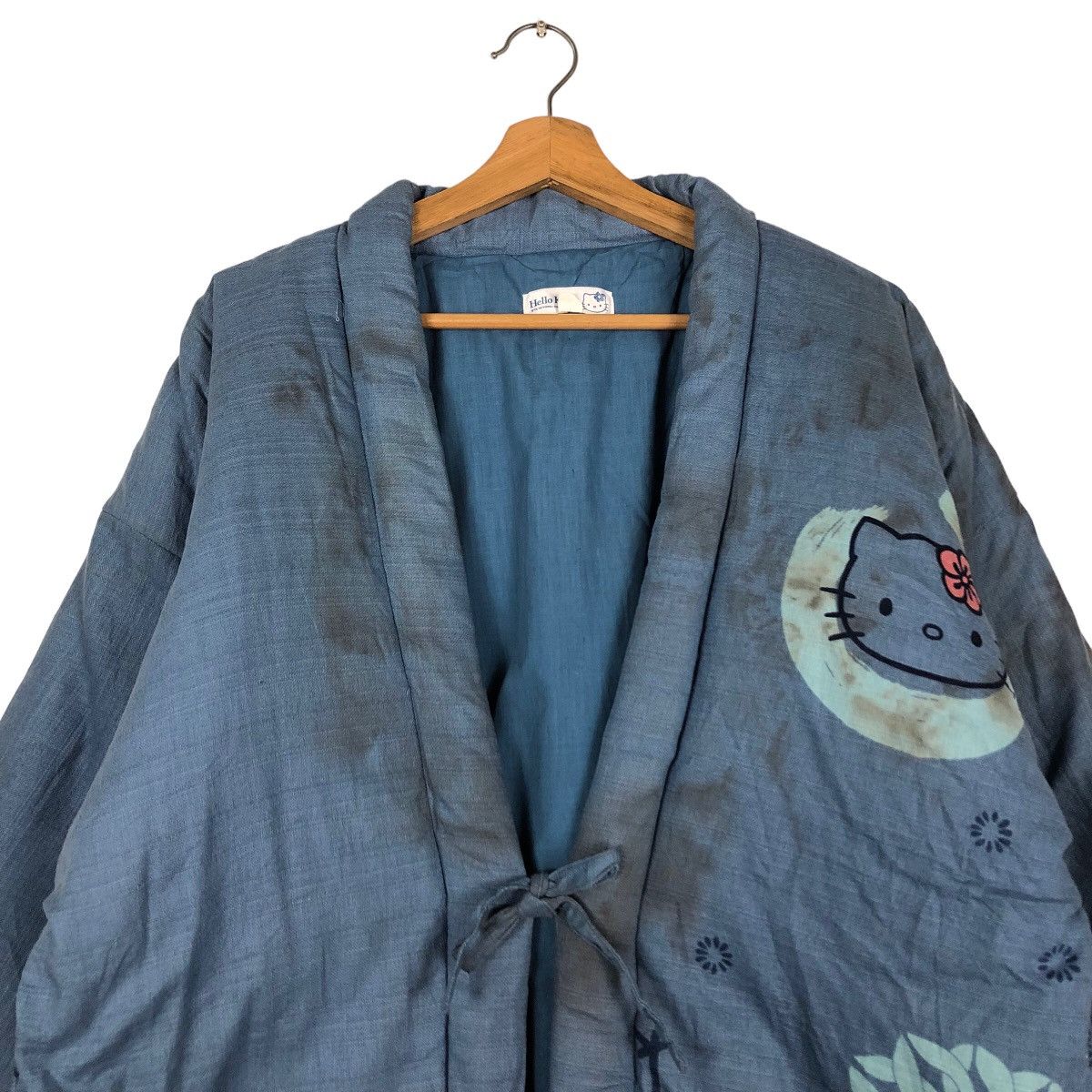 Cartoon Network 🔥Vintage Long Kimono Traditional Japanese Hello Kitty Big Size US L / EU 52-54 / 3 - 3 Thumbnail