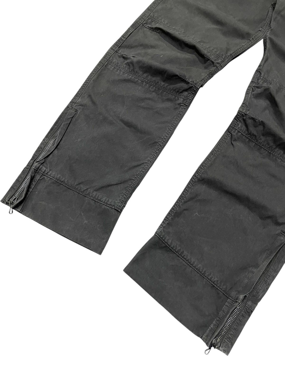 RIPVANWINKLE Rip Van Winkle Japan Wide Leg Silhouette Side Zipper Pants Size US 32 / EU 48 - 7 Thumbnail