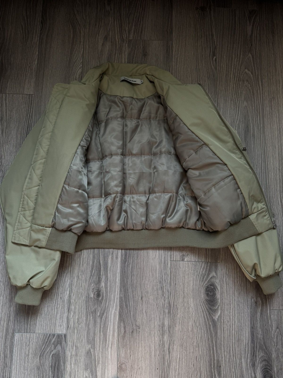 Only The Blind Blind No Plan MA-1 Oversized Destructive Bomber Jacket M Y2K Size US M / EU 48-50 / 2 - 9 Thumbnail