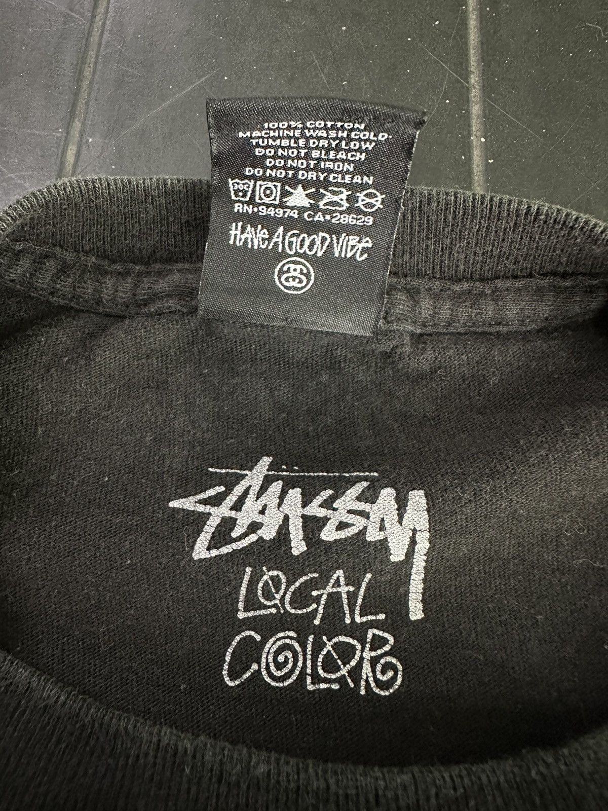 Stussy × Vintage Vintage Stussy Local Colab Shirt Tee Size US XL / EU 56 / 4 - 8 Thumbnail