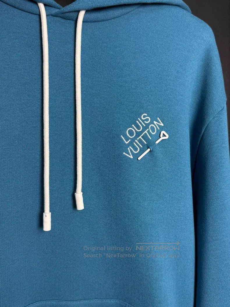 Louis Vuitton Louis Vuitton Lake Blue Hoodie Size US S / EU 44-46 / 1 - 2 Thumbnail
