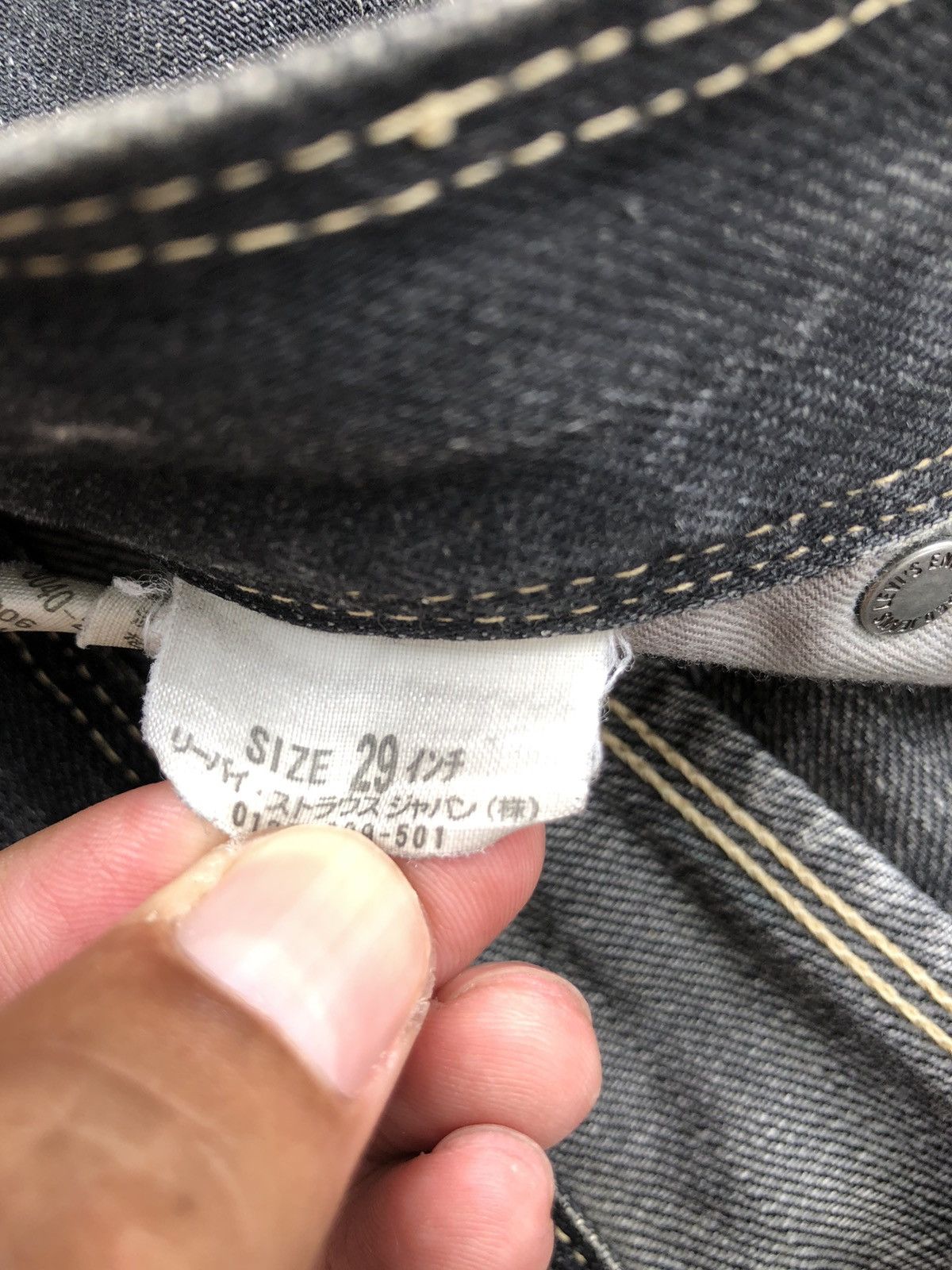 Levi's Y2k Levis Engineered Flared Jeans Distressed Jeans Size US 30 / EU 46 - 20 Thumbnail
