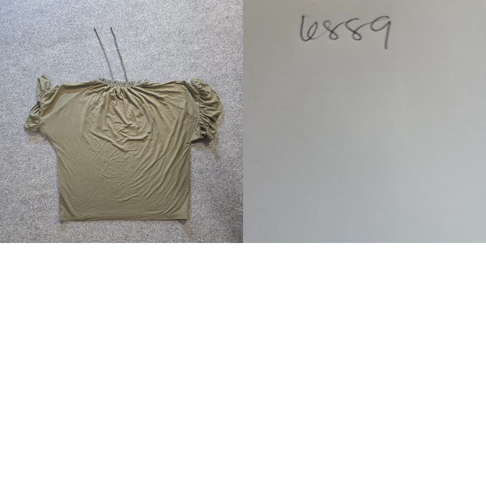 J.Crew J.CREW Top Womens Size S Green V-Neck Boxy Short Sleeve Casual Knit T-Shirt Regular Women’s Regular Size Type Casual Sleeve Lightweight Stretch Size S / US 4 / IT 40 - 8 Thumbnail