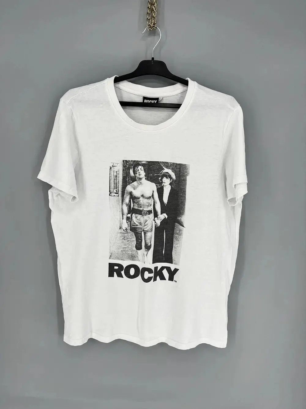 Vintage Vintage Y2K Rocky Balboa tee Boxing size XL Size US XL / EU 56 / 4 - 1 Thumbnail