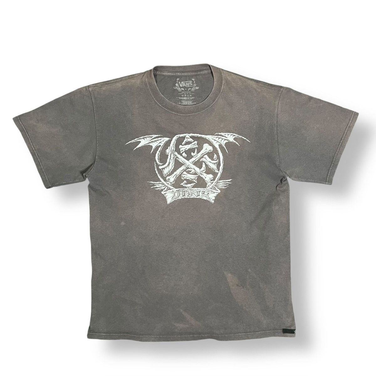 Vans Vans 90s Skate Shirt Tribunal Bones Logos Size US L / EU 52-54 / 3 - 1 Thumbnail
