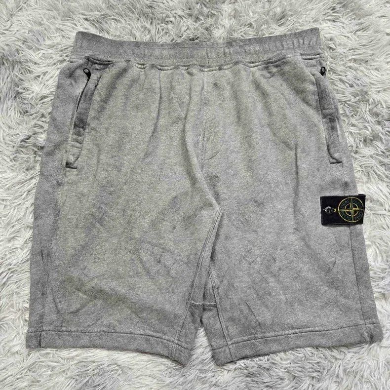 Stone Island Stone Island size L Frost Dust Washed Distressed Short Pan Size US 27 - 4 Thumbnail