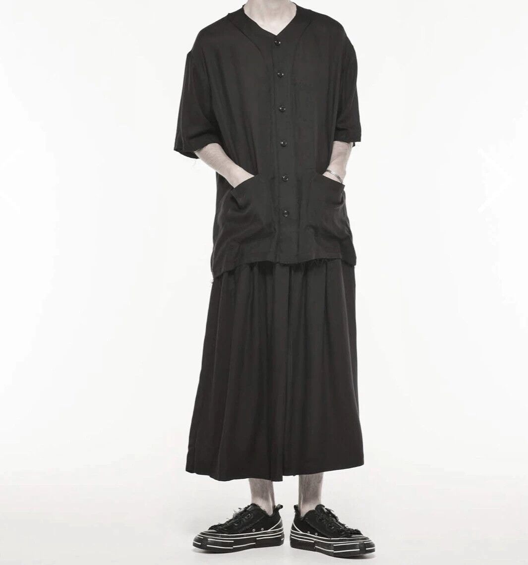 Yohji Yamamoto Yohji Yamamoto SYTE CityBoy Raw Edge Shirt Size US L / EU 52-54 / 3 - 1 Thumbnail