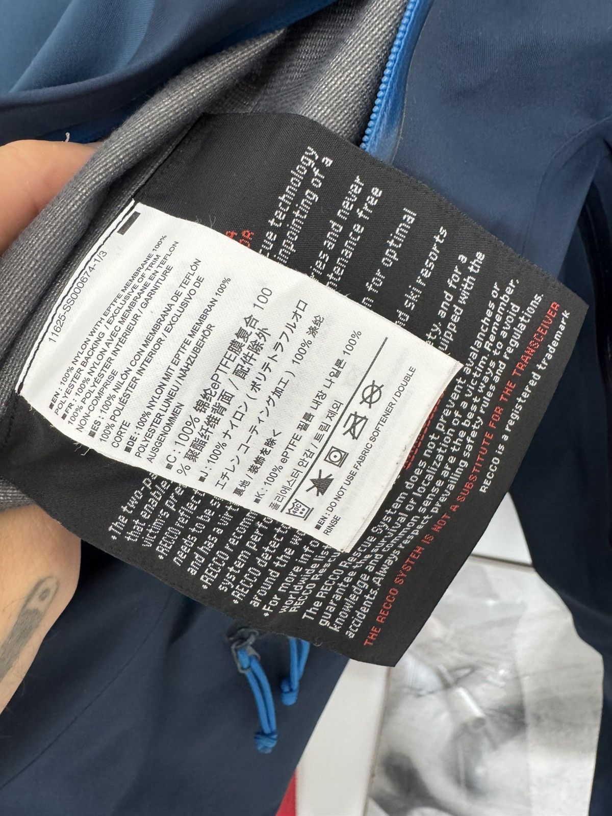 Arc'teryx Rare Arcteryx Stingray Recco Gore Tex Jacket Gorpcore Snow Size US L / EU 52-54 / 3 - 12 Thumbnail